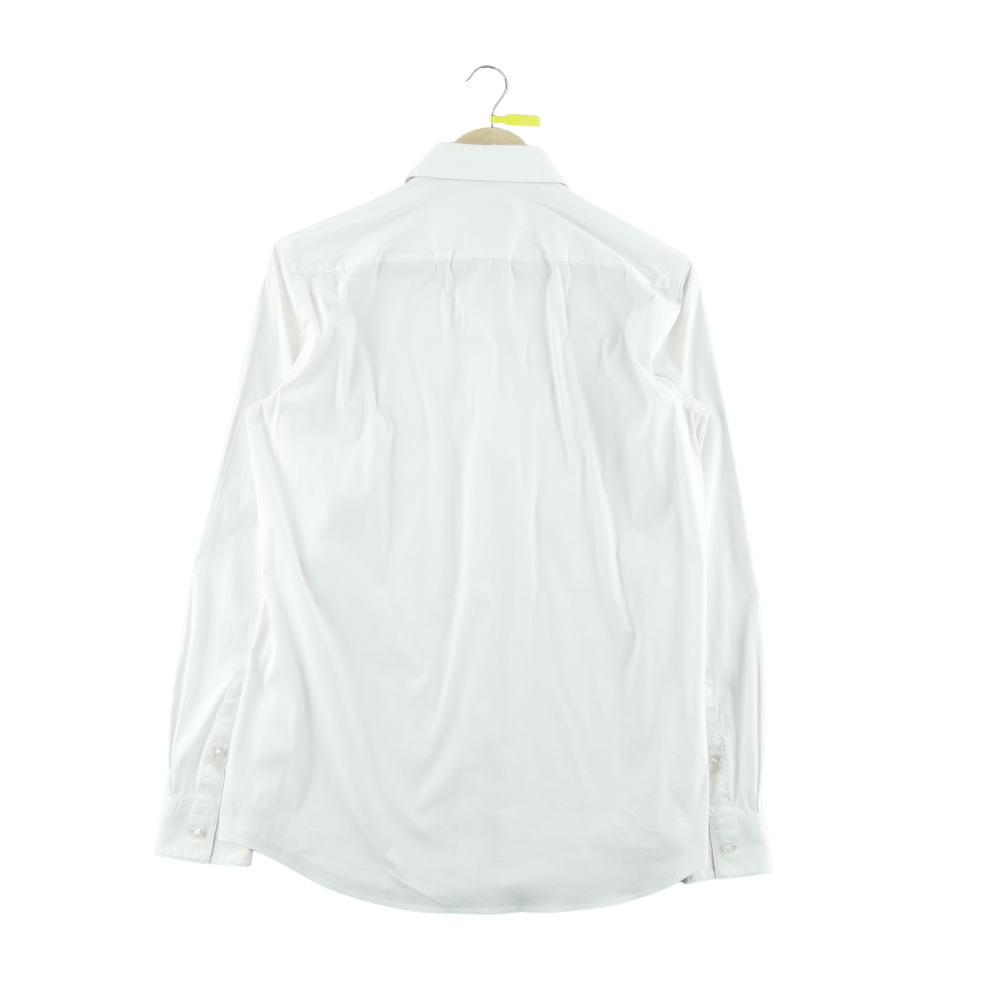 Chemise classique Homme uni Blanc 3