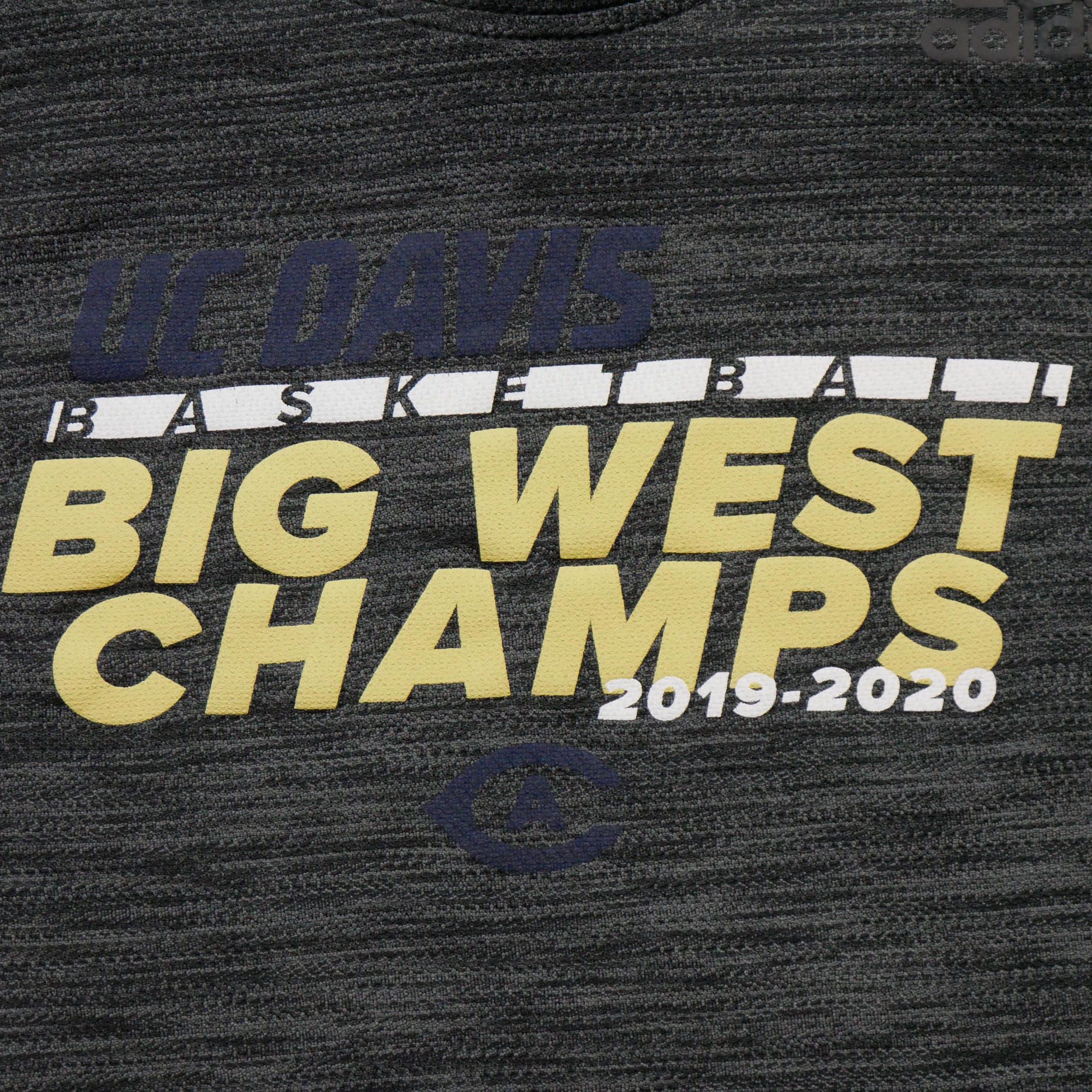 T-Shirt Adidas UC Davis Aggies Basketball 3