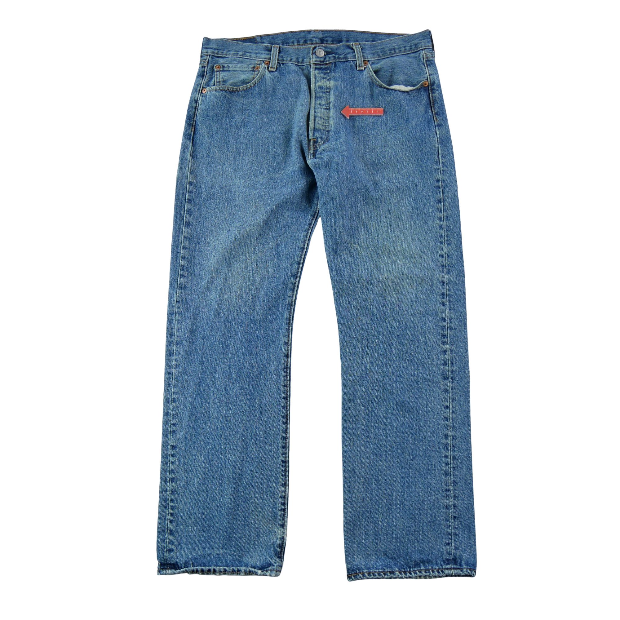 Jean Homme Levis 501 Bleu clair 5