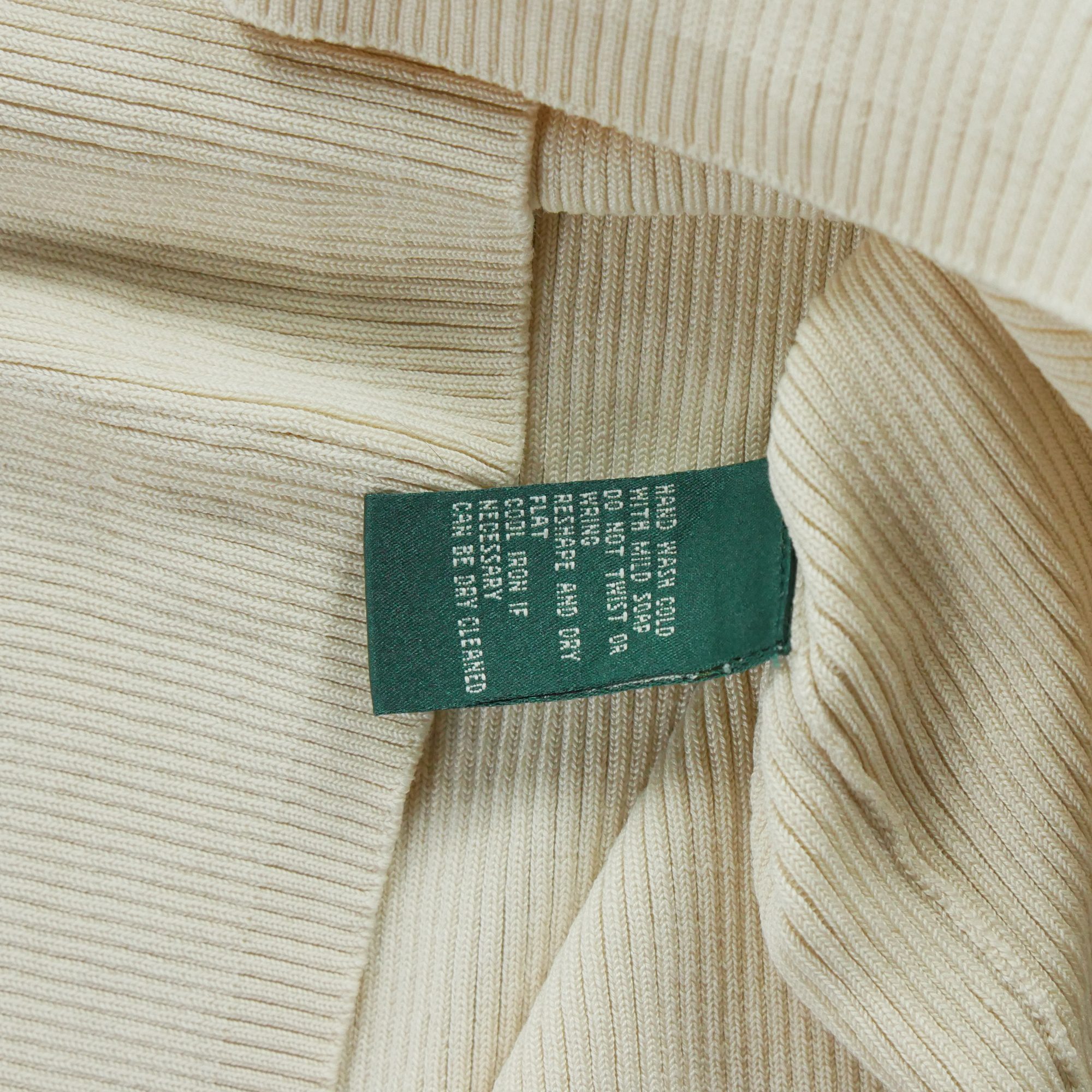 Pull Femme  en soie Beige 5