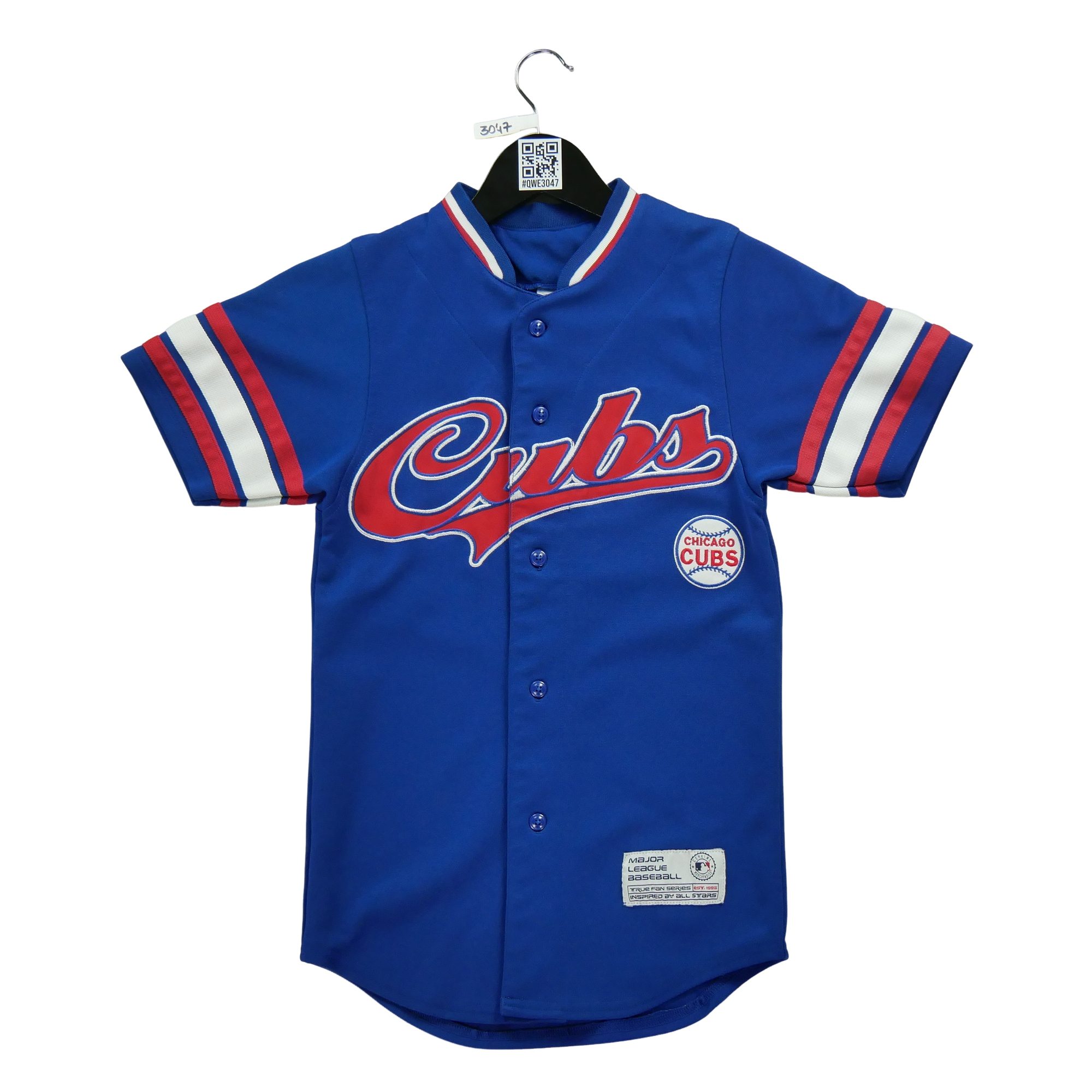 Maillot Femme MLB Chicago Cubs Bleu 1