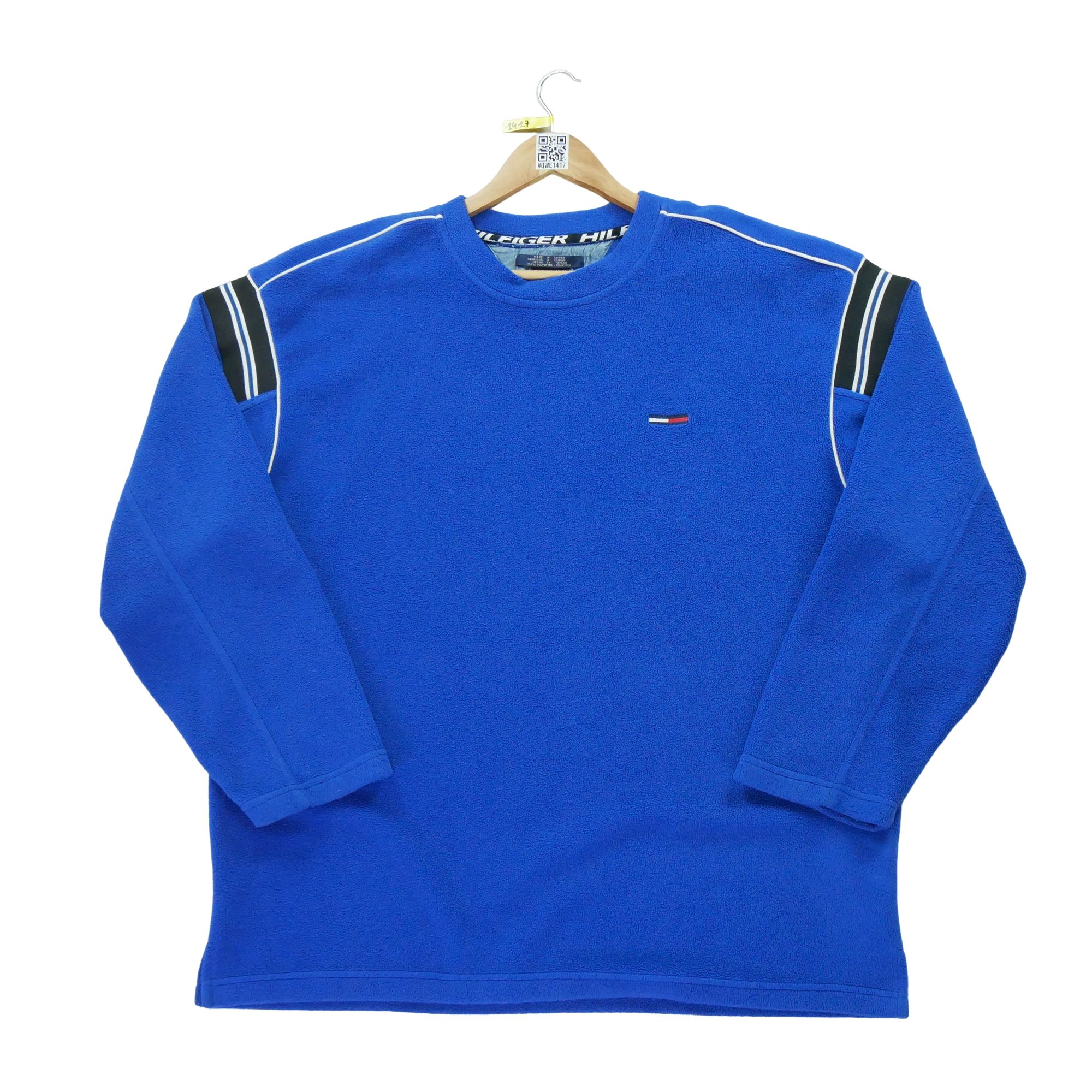 Pull polaire Homme Vintage Y2K Bleu - Bon état