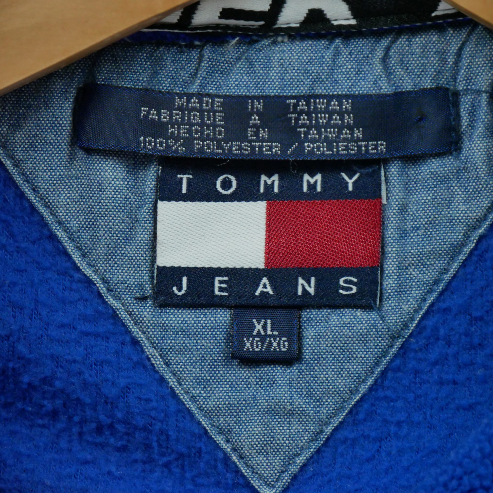 Pull polaire Homme  Vintage Y2K Bleu 7