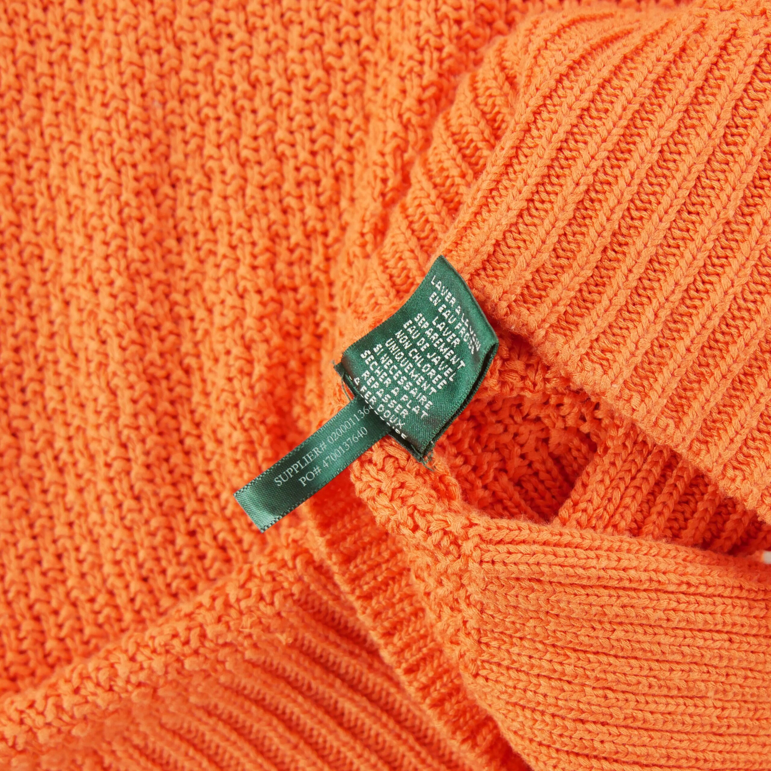 Pull Femme  Orange 6