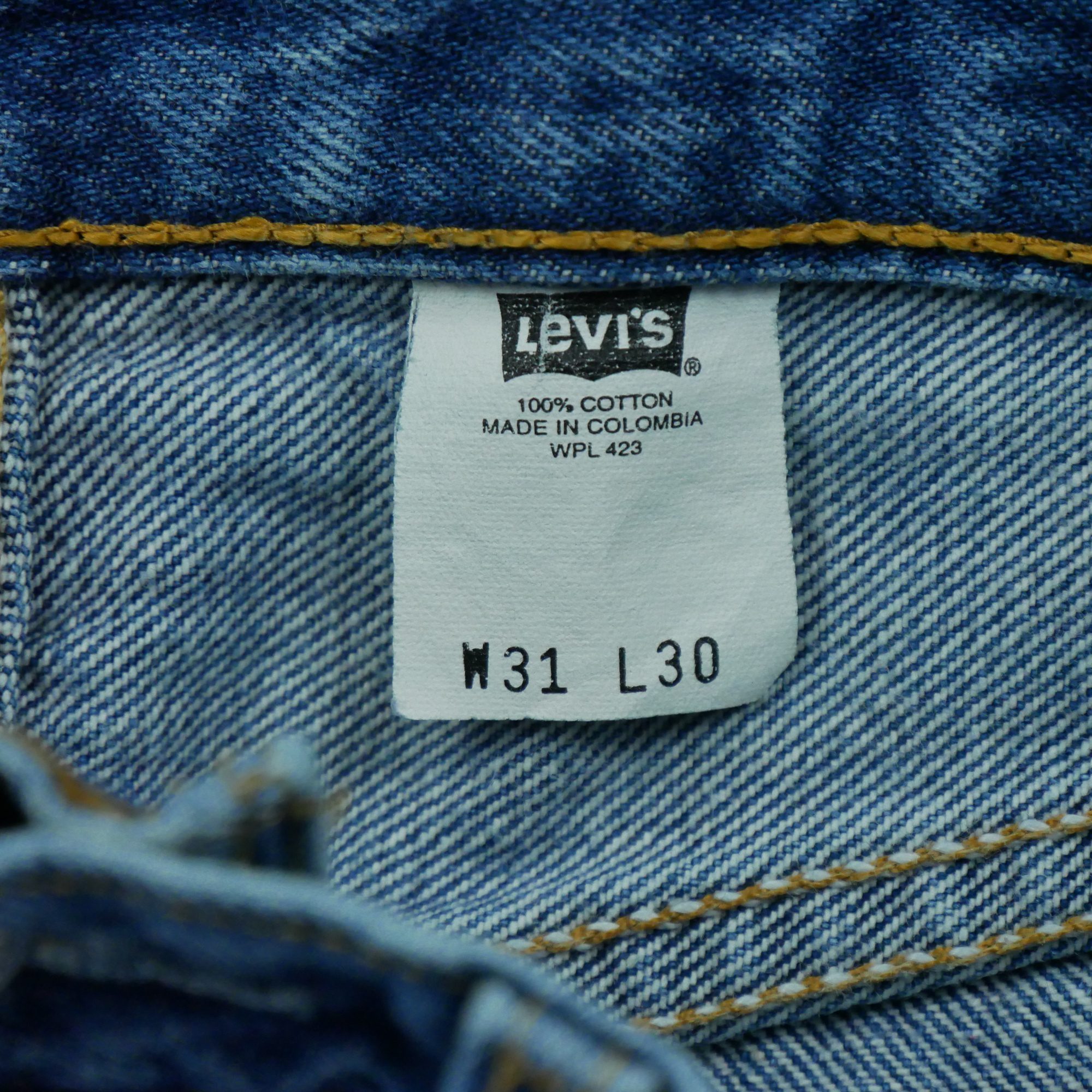 Jean Femme Levis 501 Bleu 5