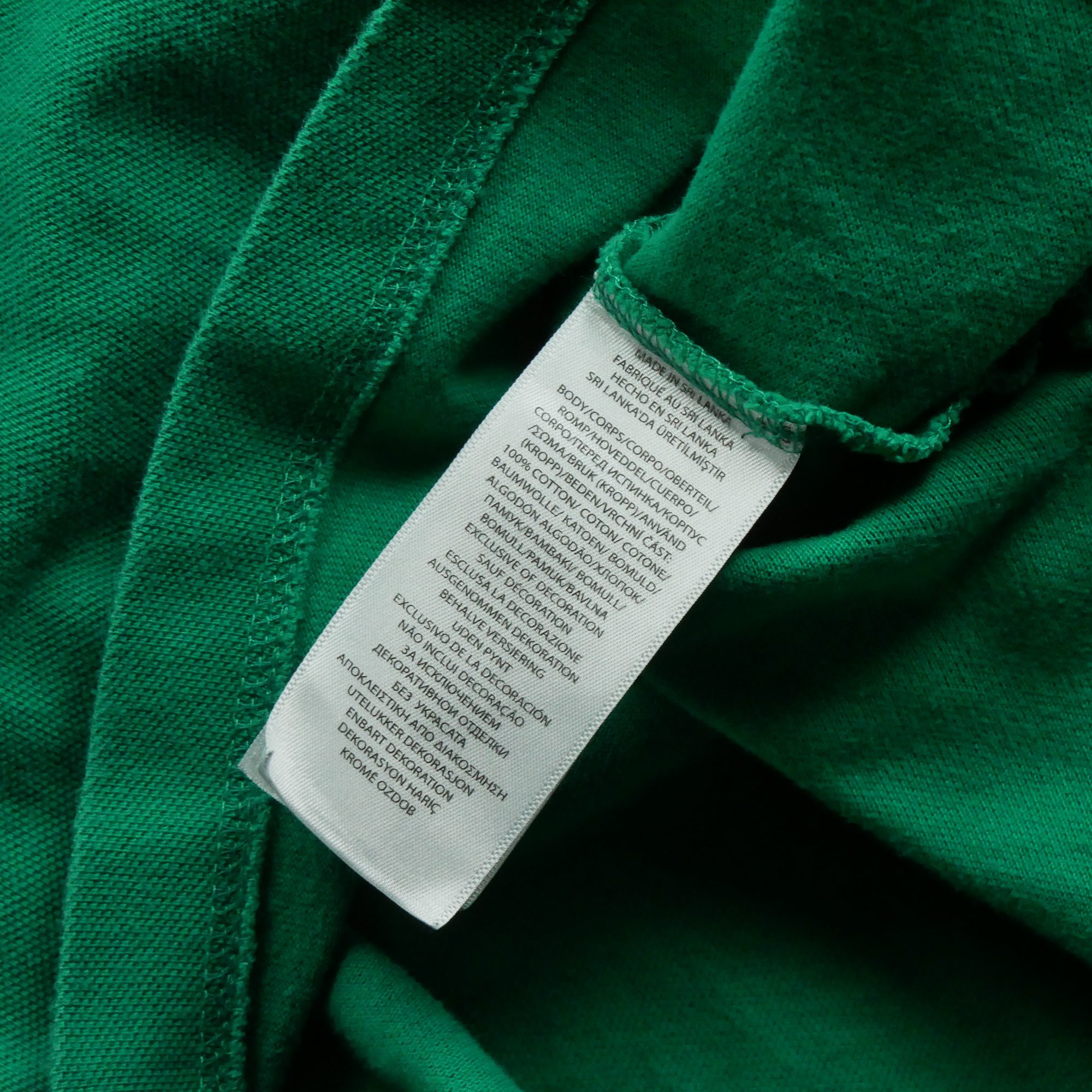 Polo manches courtes Homme  Vert 9