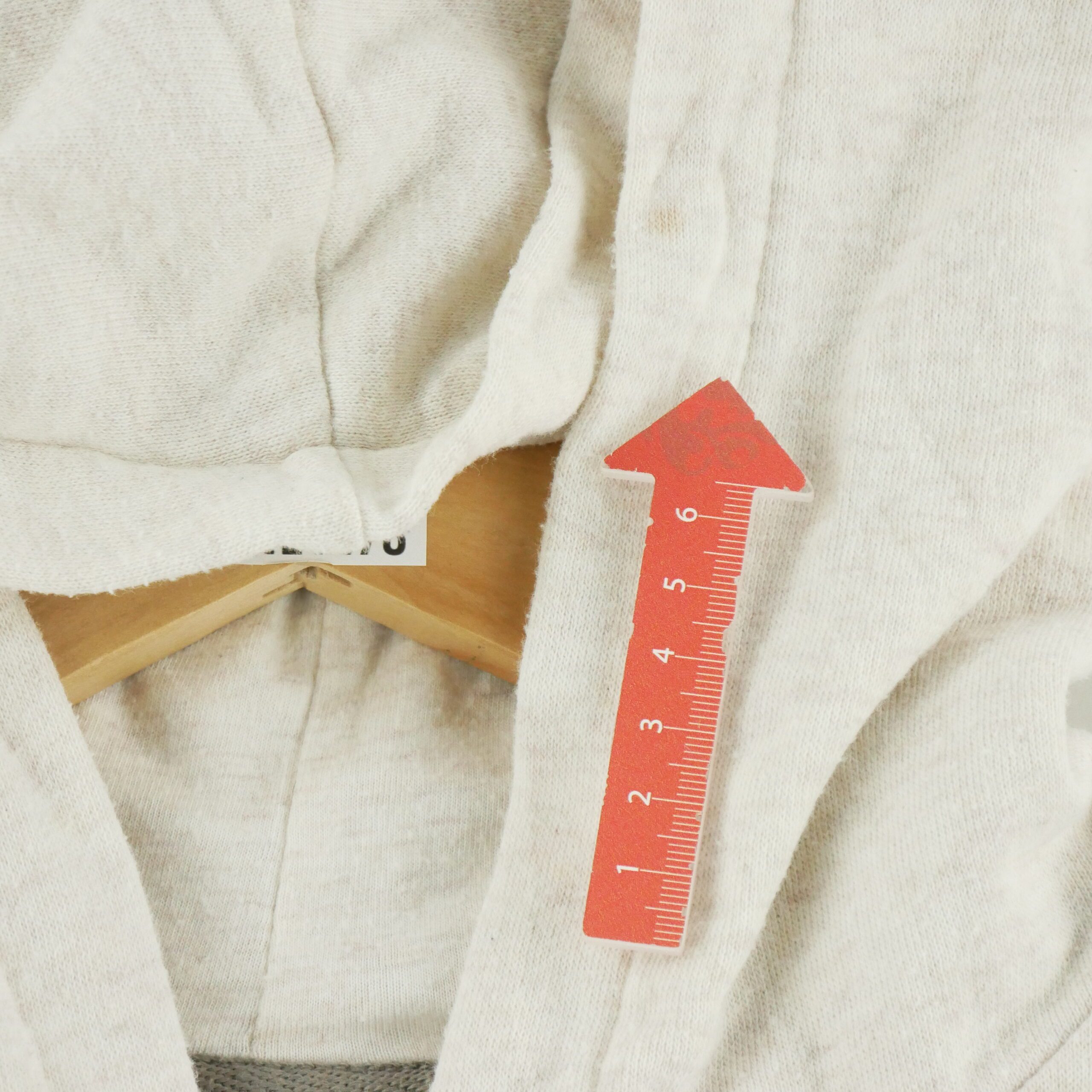 Sweat à capuche Femme  full zip Beige 7