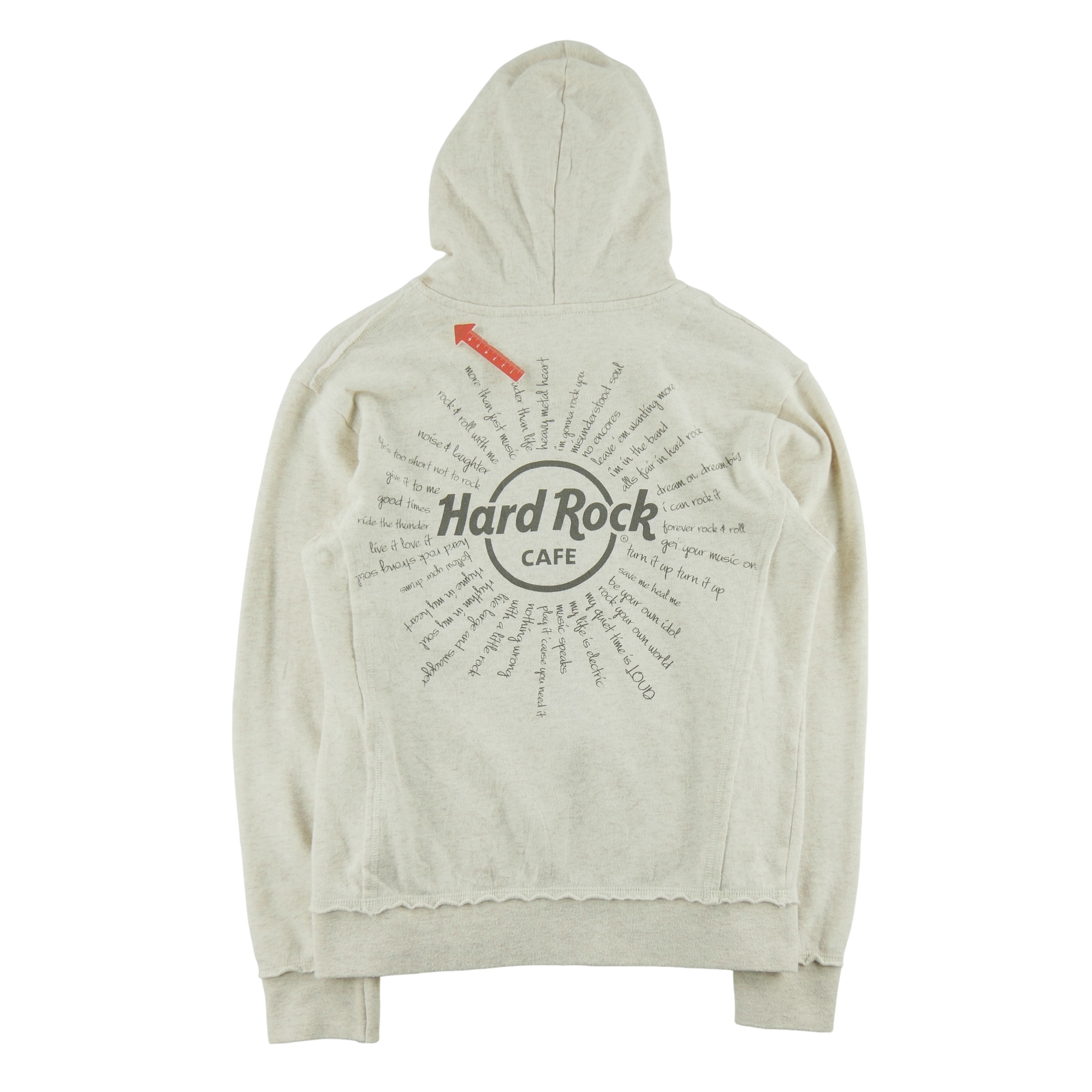 Sweat à capuche Femme  full zip Beige 8