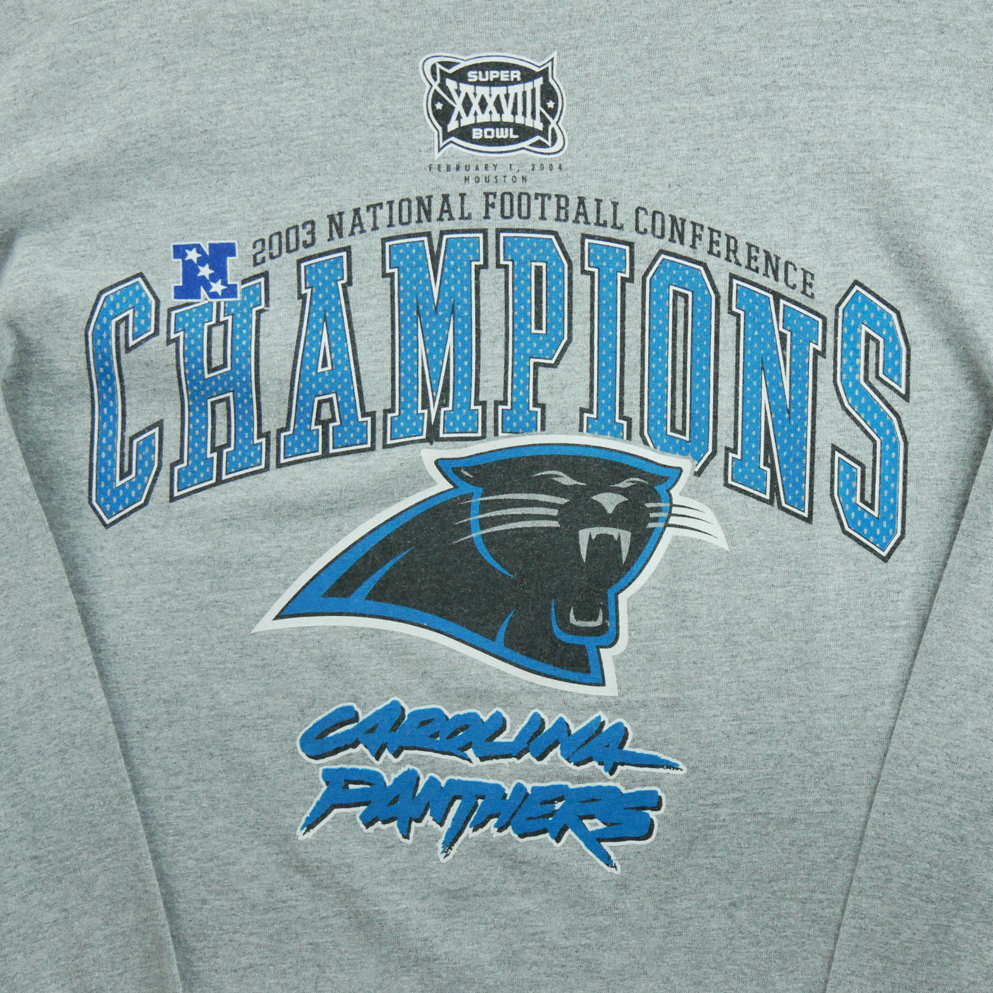 T-shirt manches longues homme NFL Carolina Panthers 3