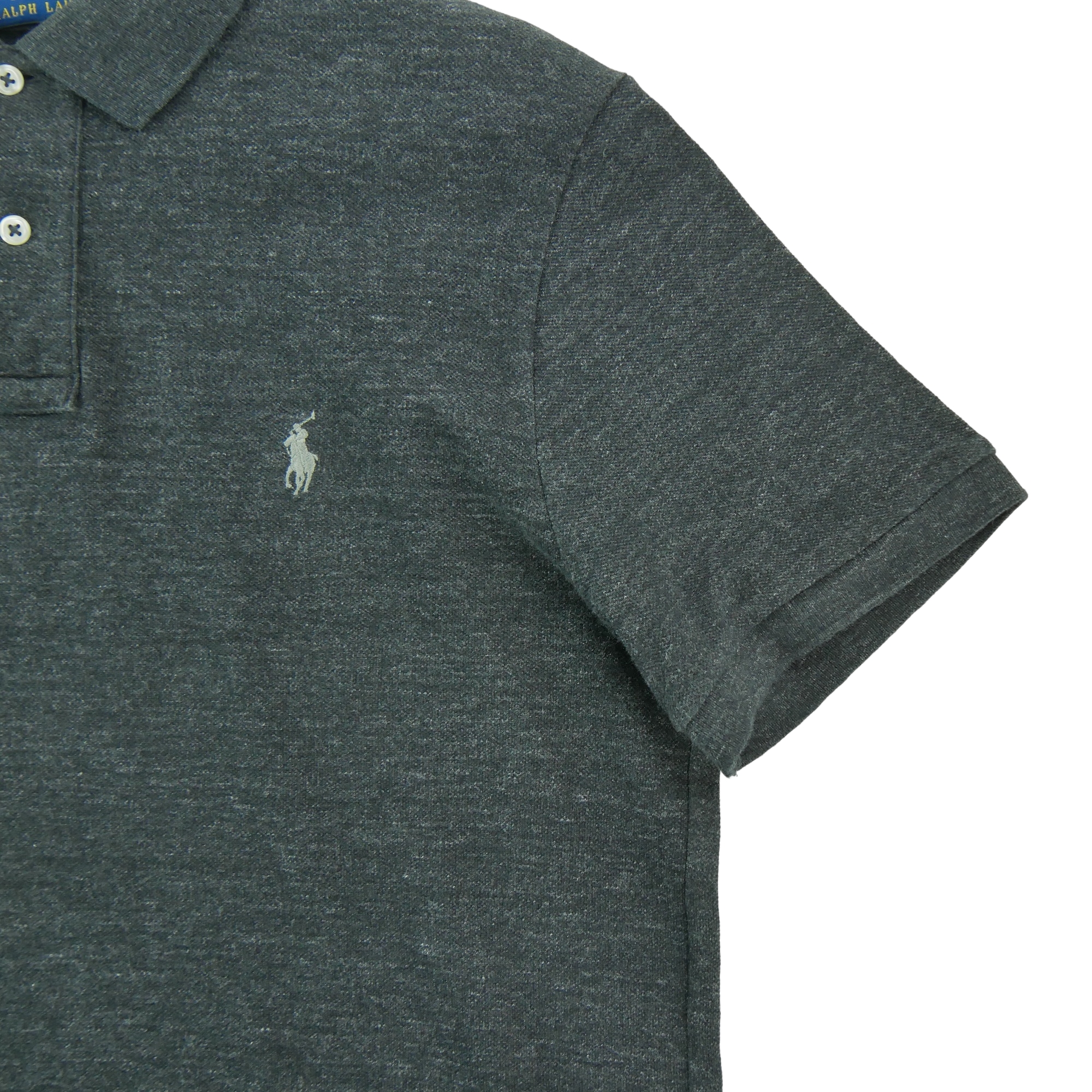 Polo manches courtes Homme  Gris 4
