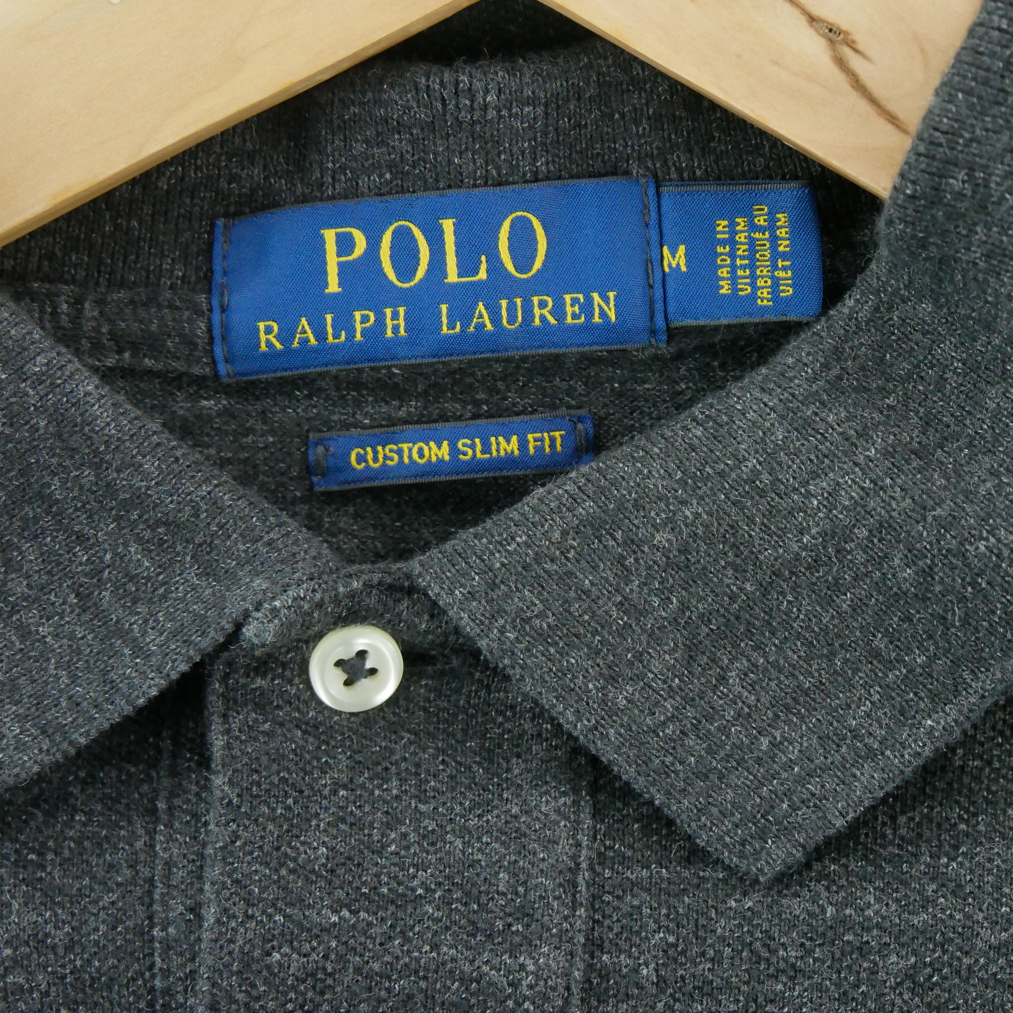 Polo manches courtes Homme  Gris 5