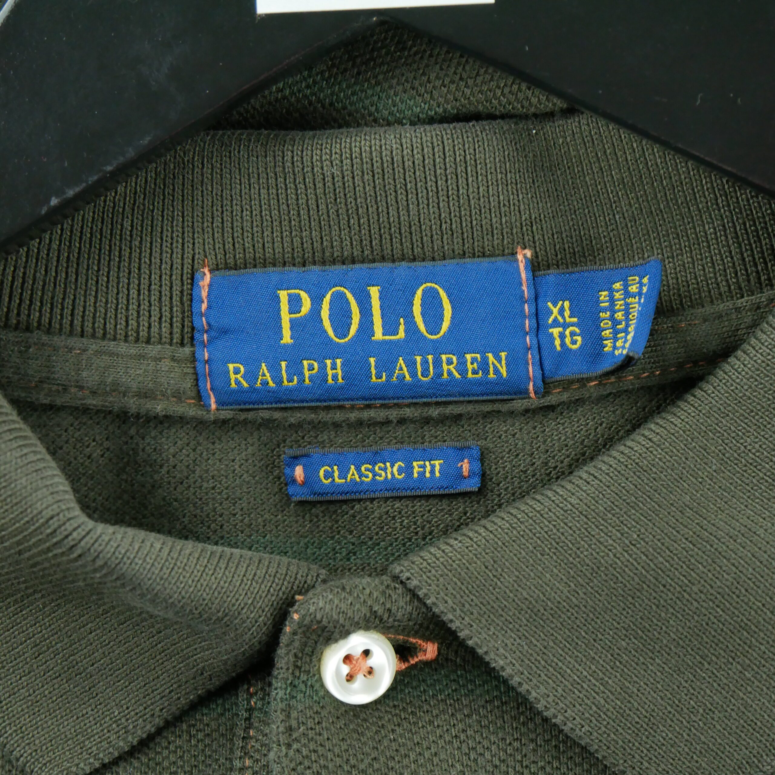 Polo manches courtes Homme  Kaki 8