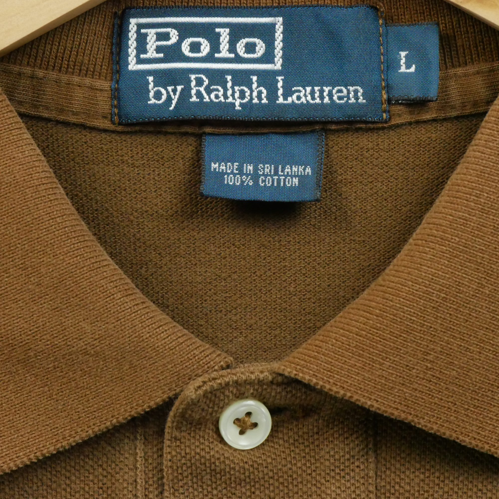 Polo manches courtes Homme  Marron 5