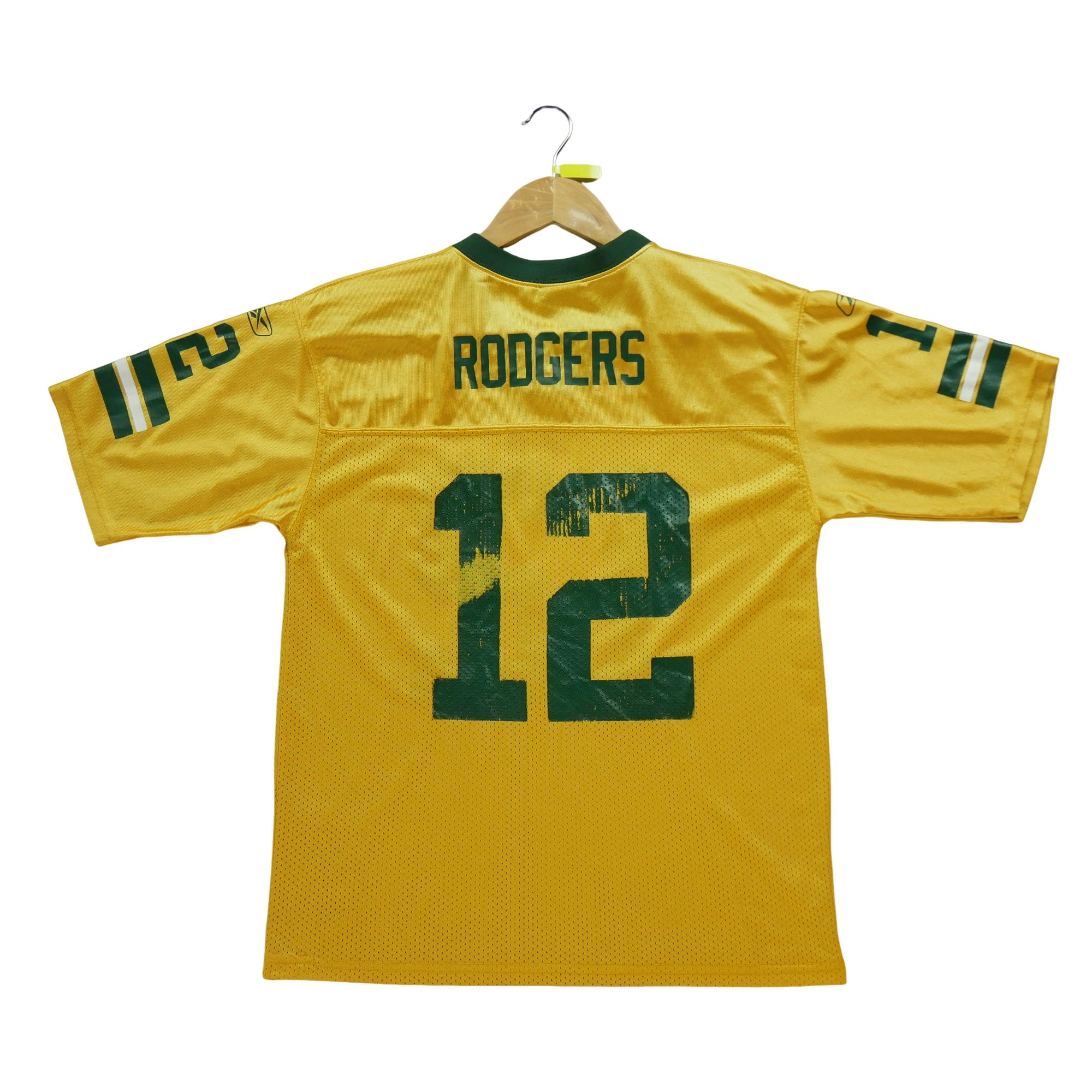 Maillot Homme NFL Green Bay Packers Jaune 3