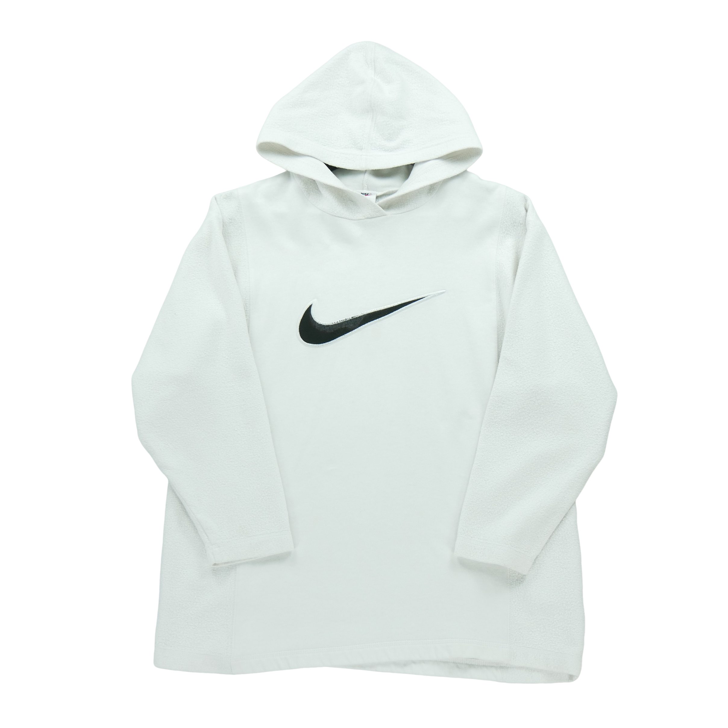 Pull polaire Homme  solo Swoosh Blanc 1