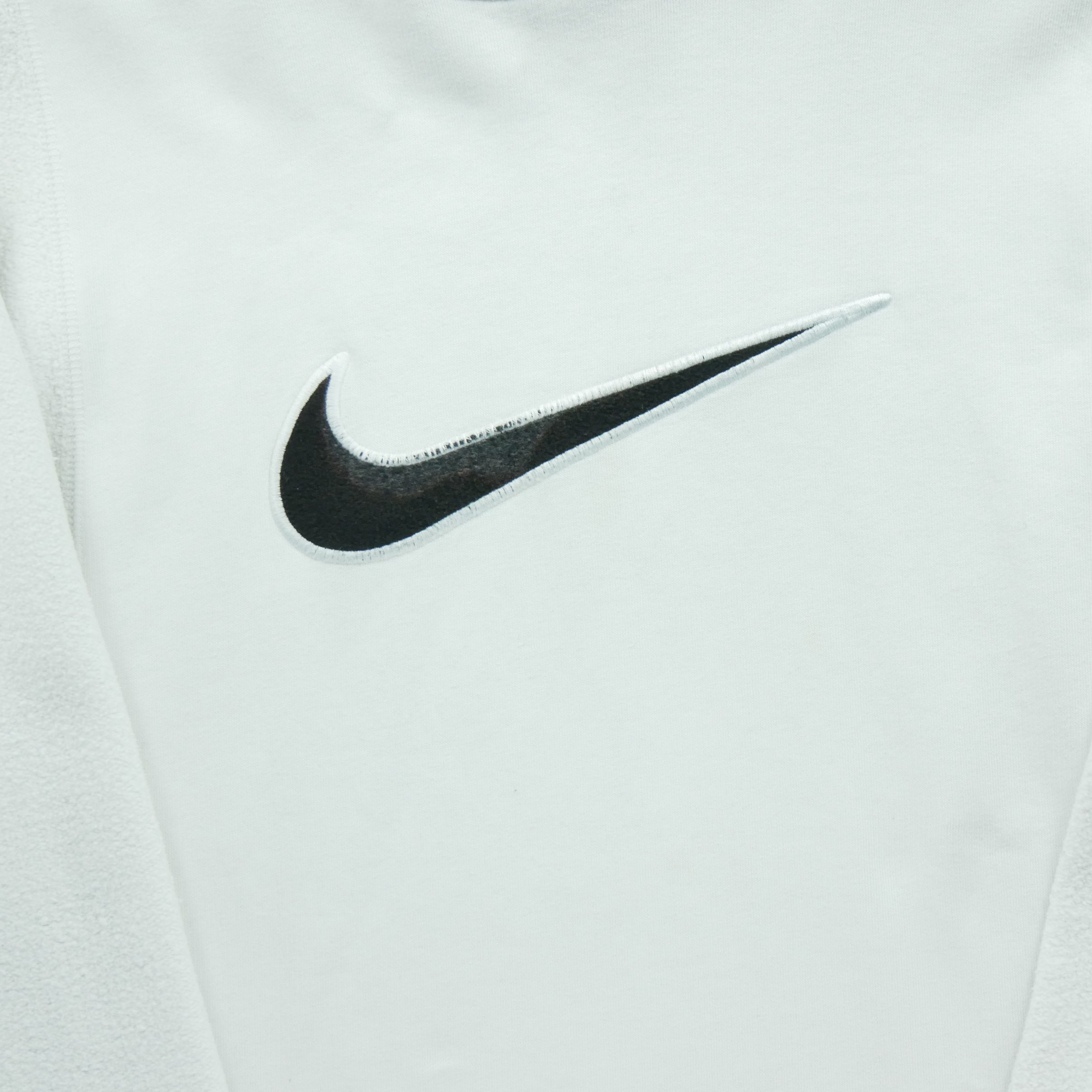 Pull polaire Homme  solo Swoosh Blanc 3