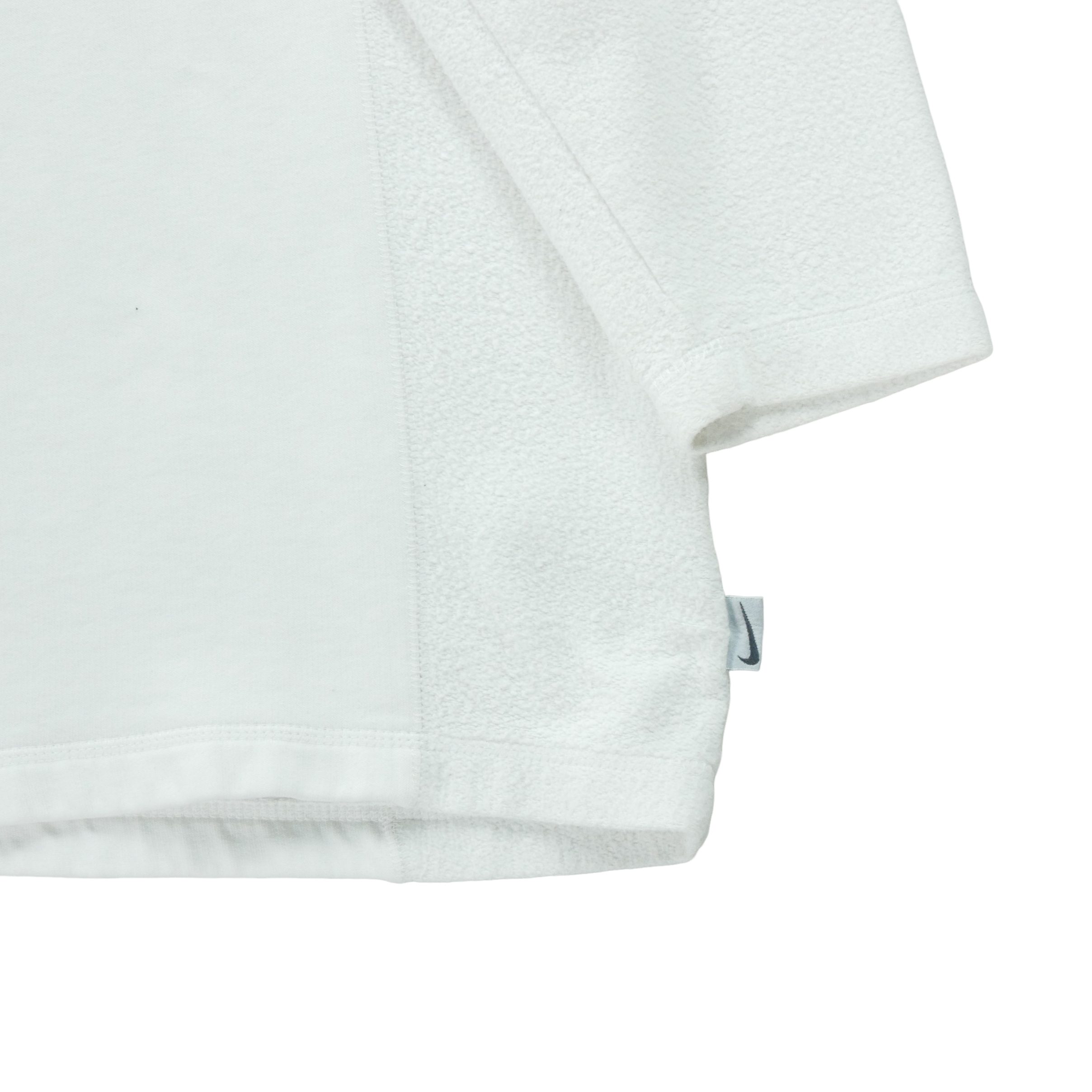 Pull polaire Homme  solo Swoosh Blanc 4