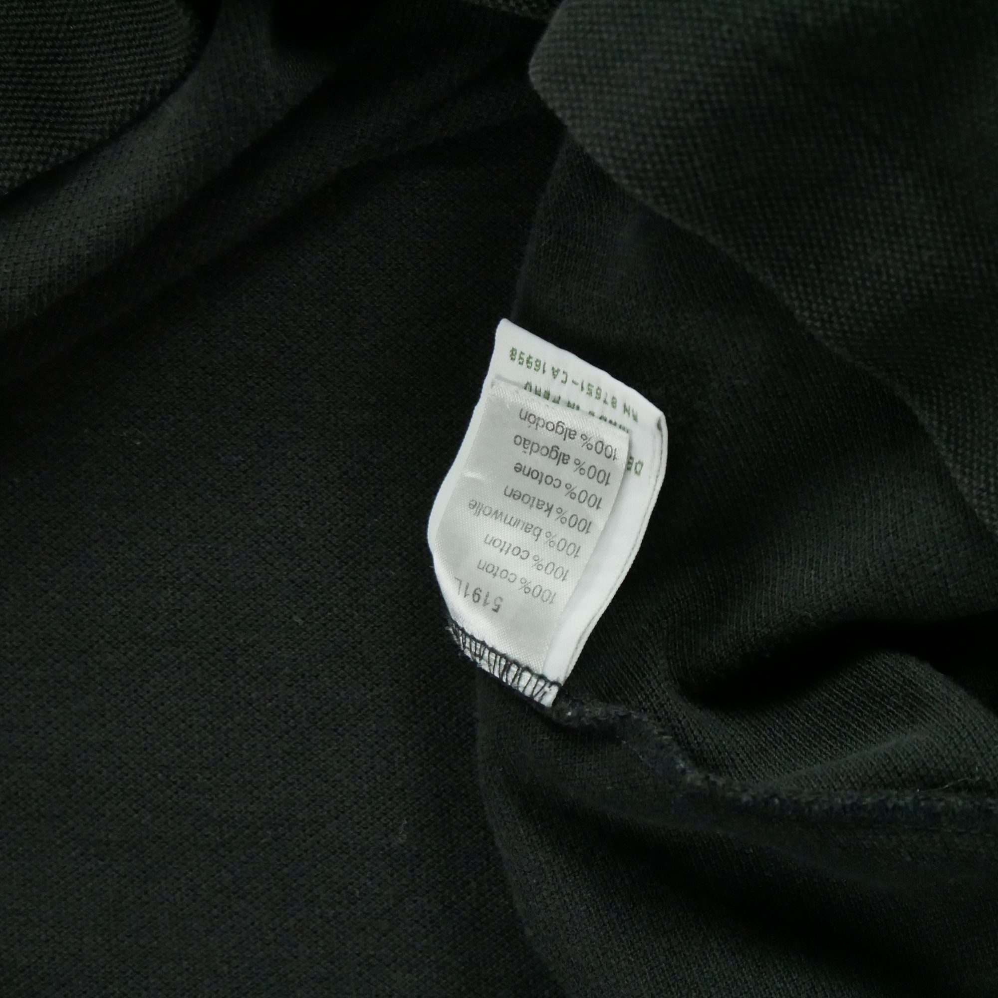 Polo manches courtes Homme  Noir 6