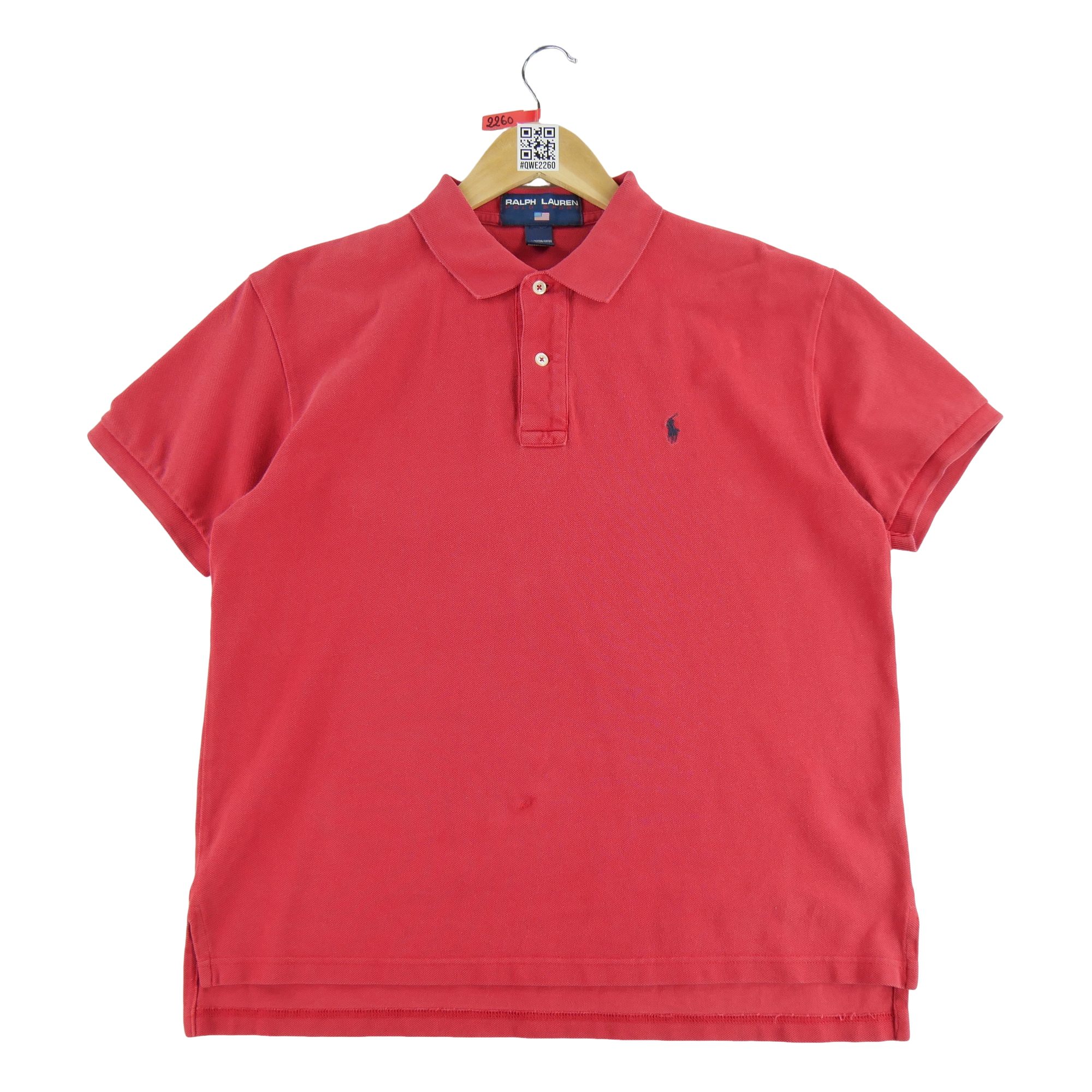Polo manches courtes Homme  Rouge - État correct