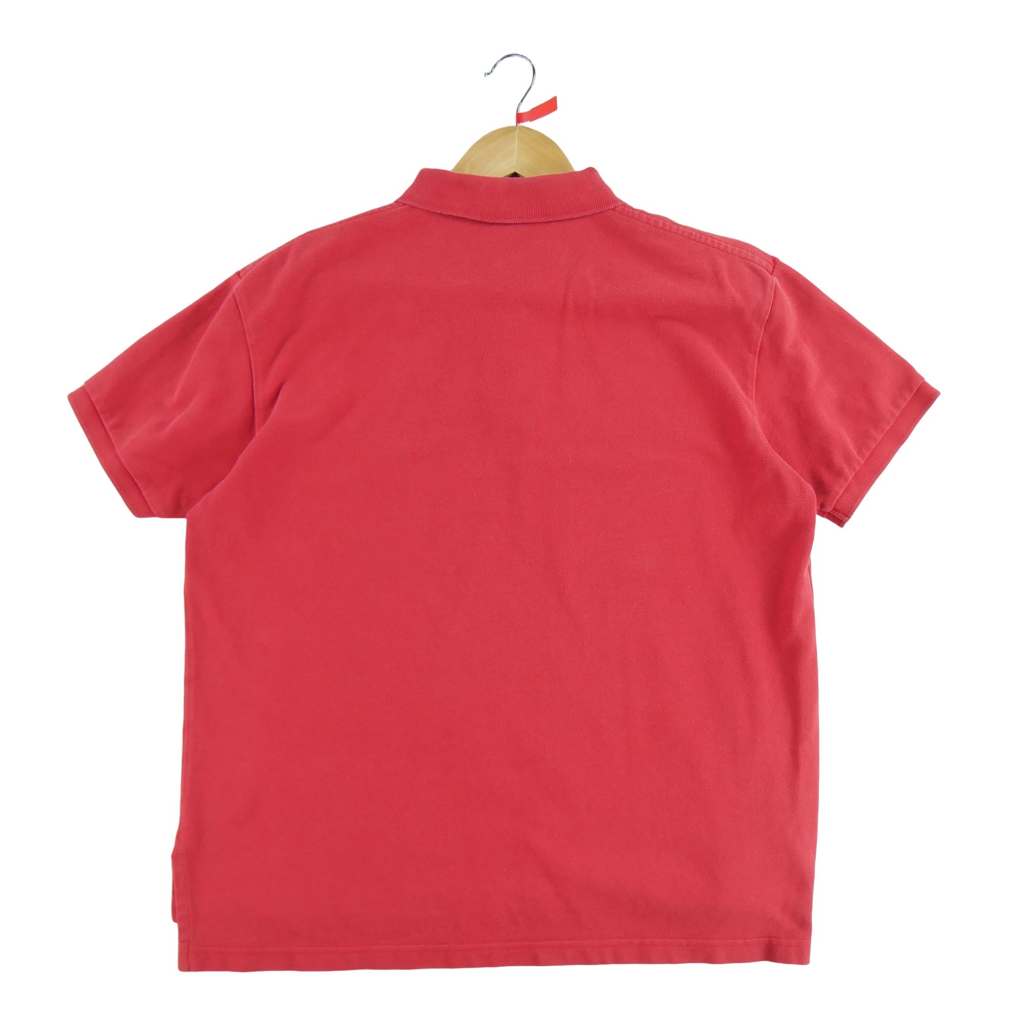 Polo manches courtes Homme  Rouge 2