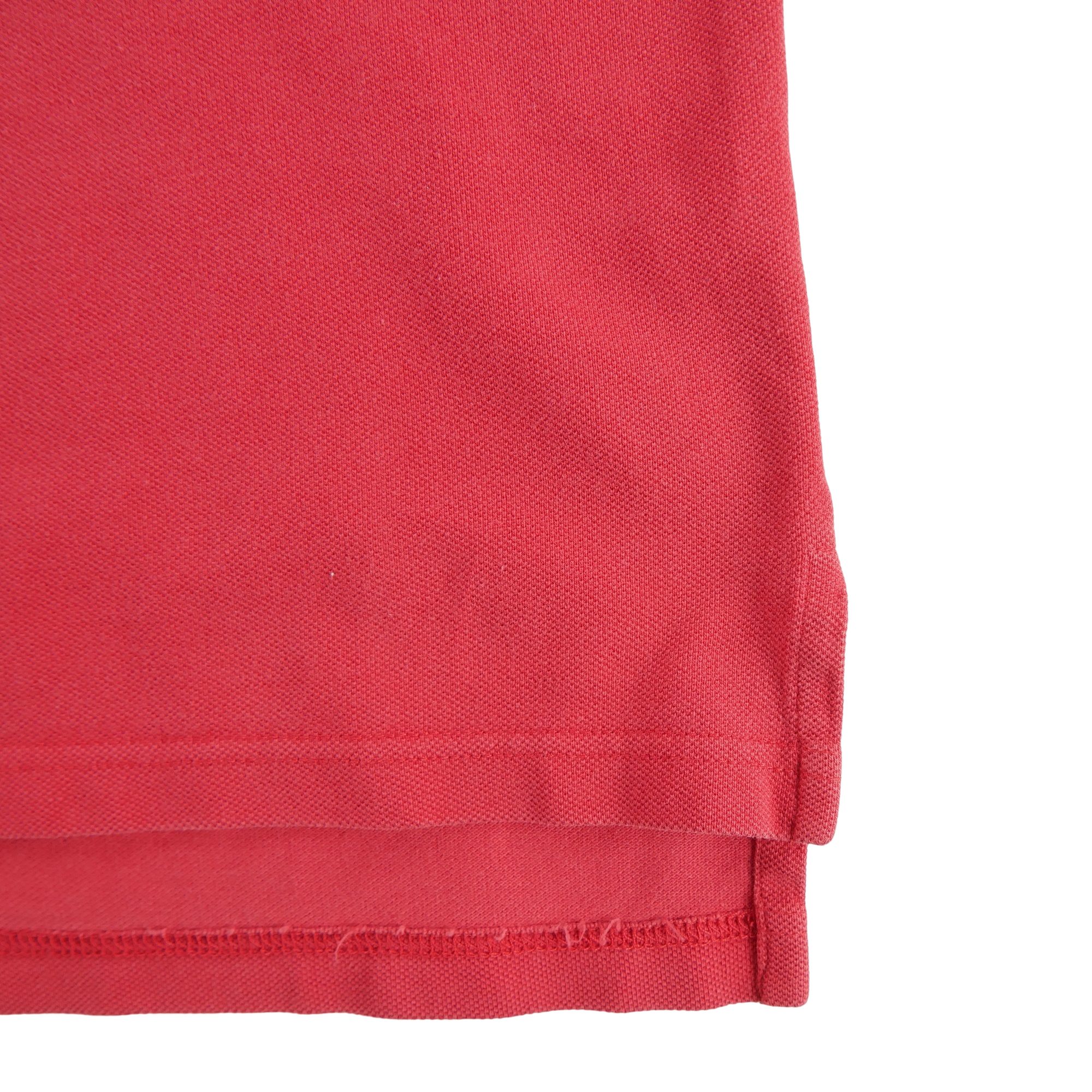 Polo manches courtes Homme  Rouge 3