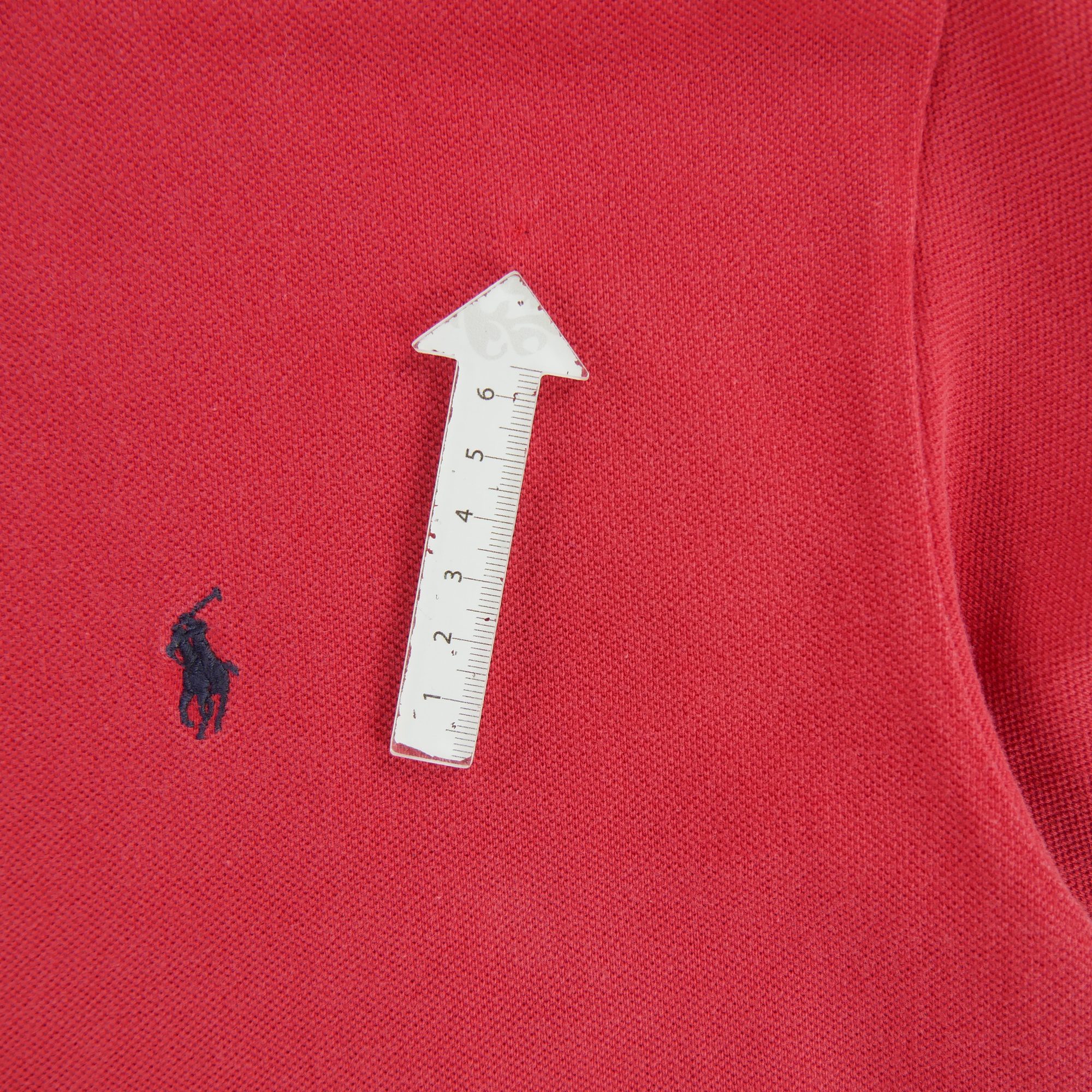 Polo manches courtes Homme  Rouge 5