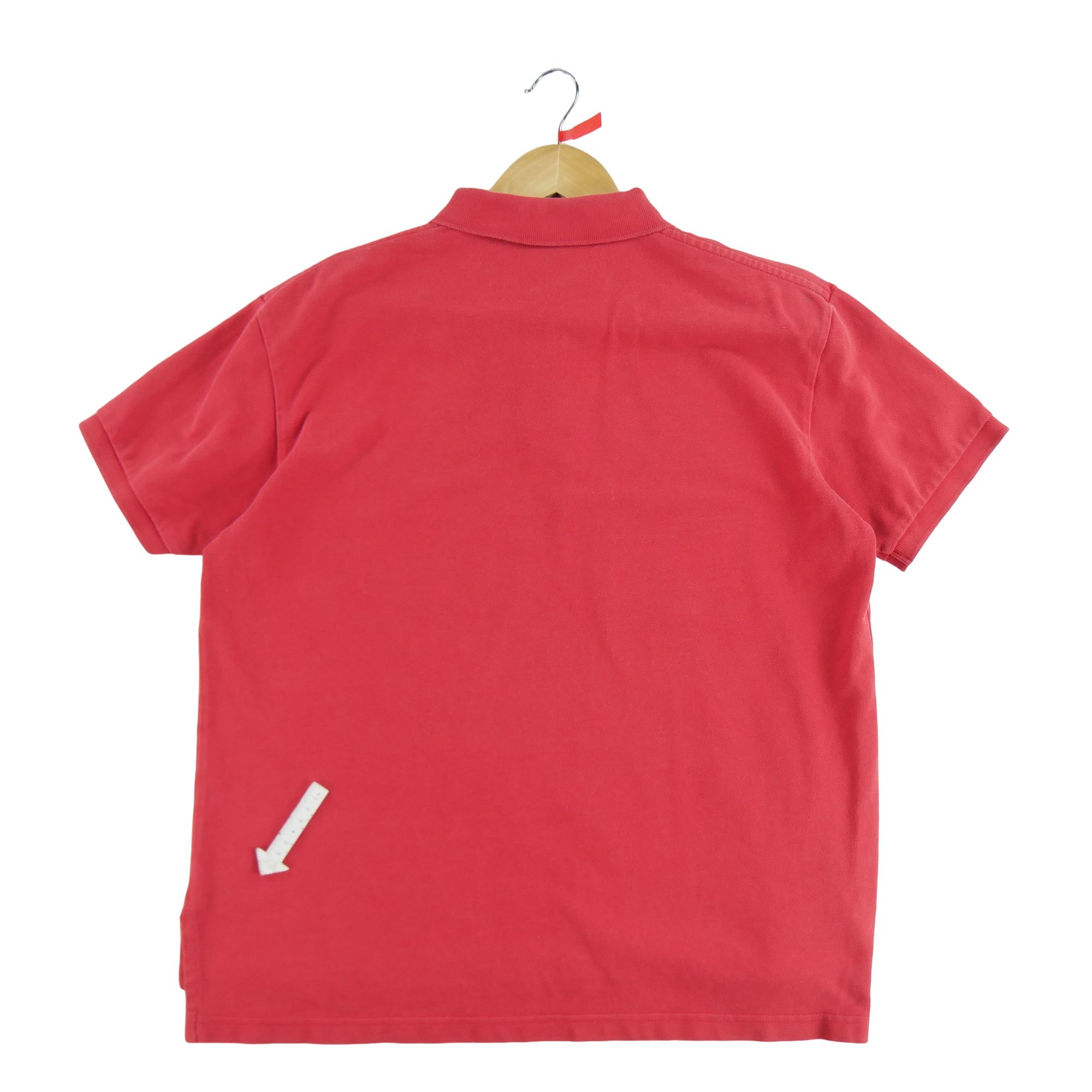 Polo manches courtes Homme  Rouge 7