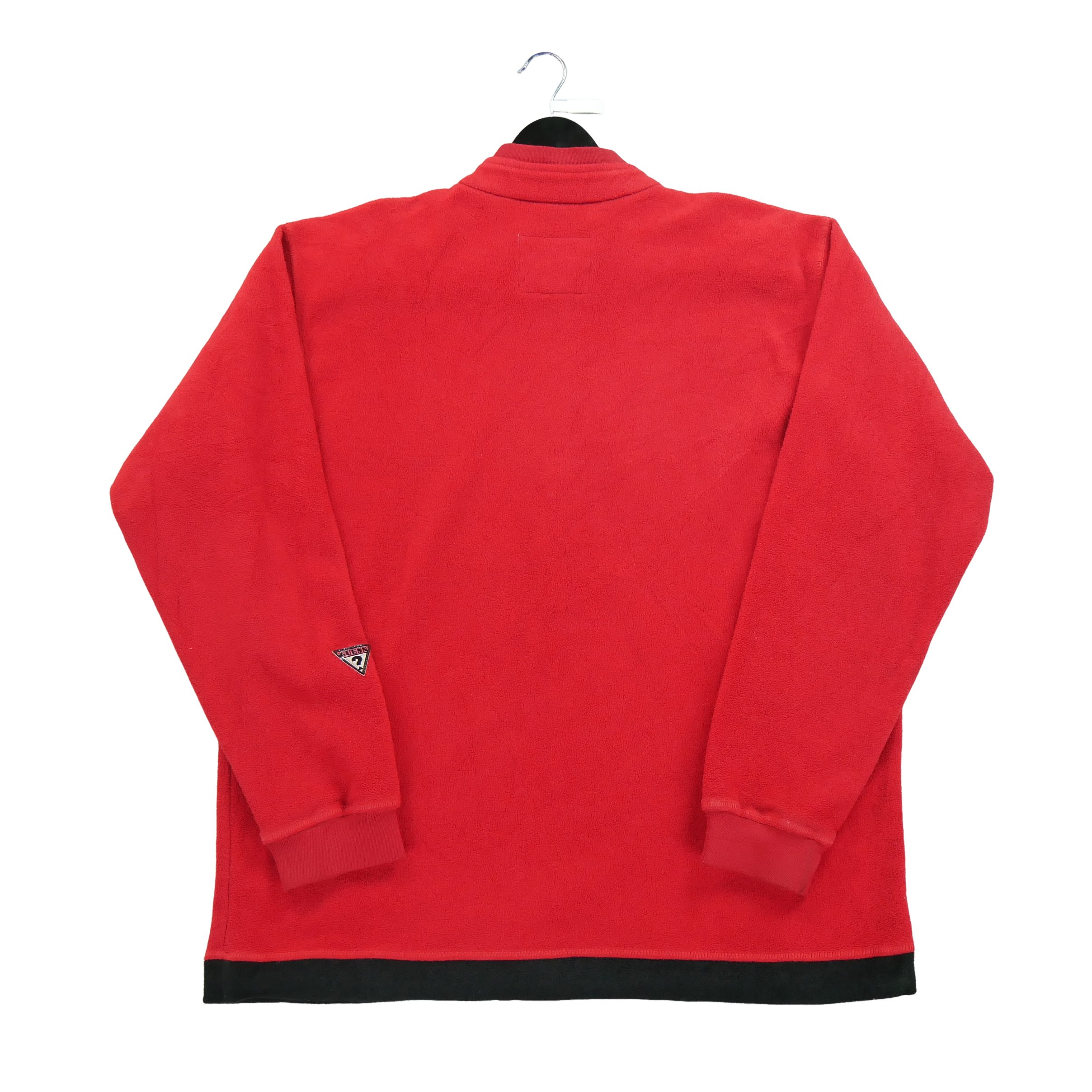 Pull polaire Homme  Sport Rouge 2