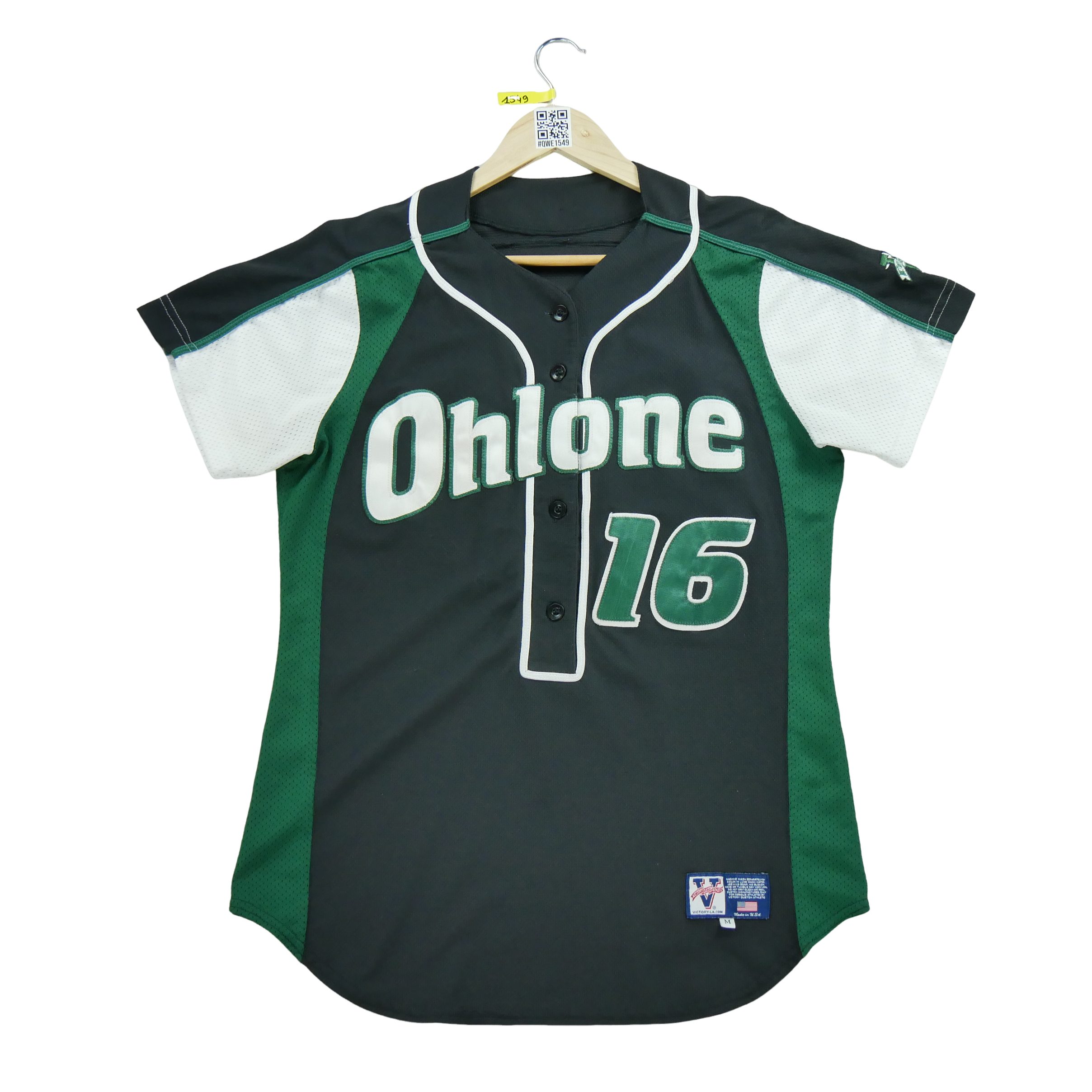 Maillot Femme  Ohlone Baseball Noir 1