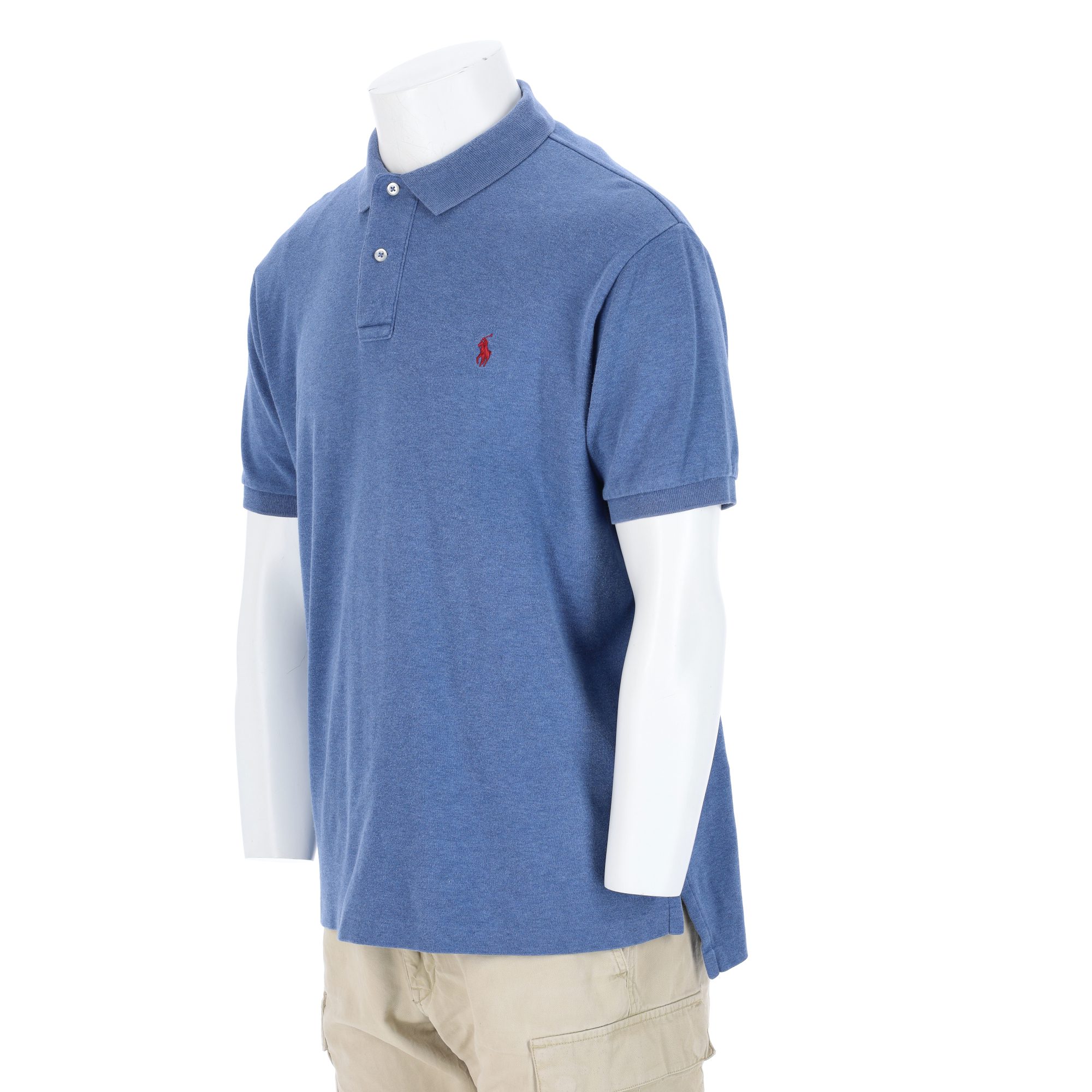 Polo manches courtes Homme  Bleu 3