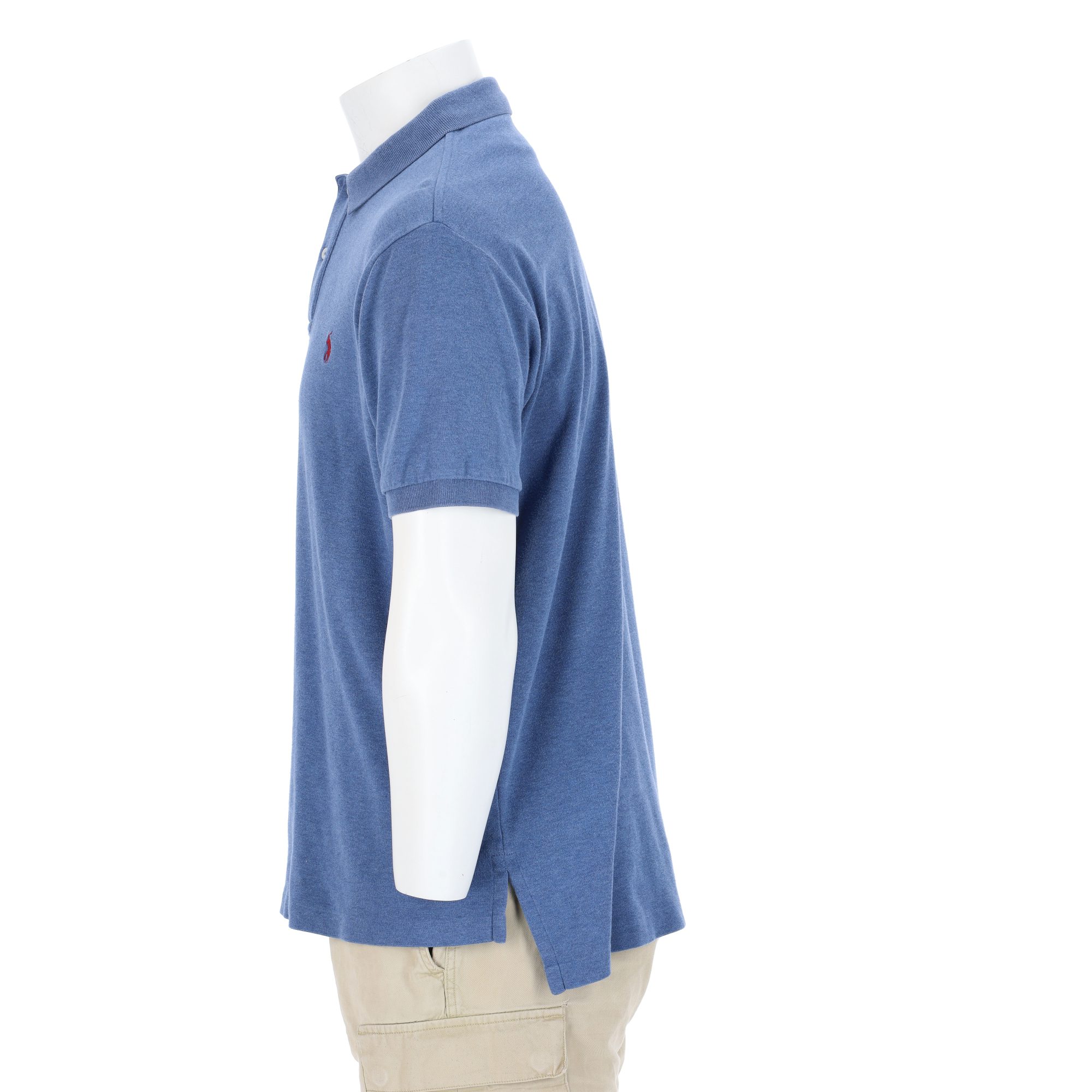 Polo manches courtes Homme  Bleu 4
