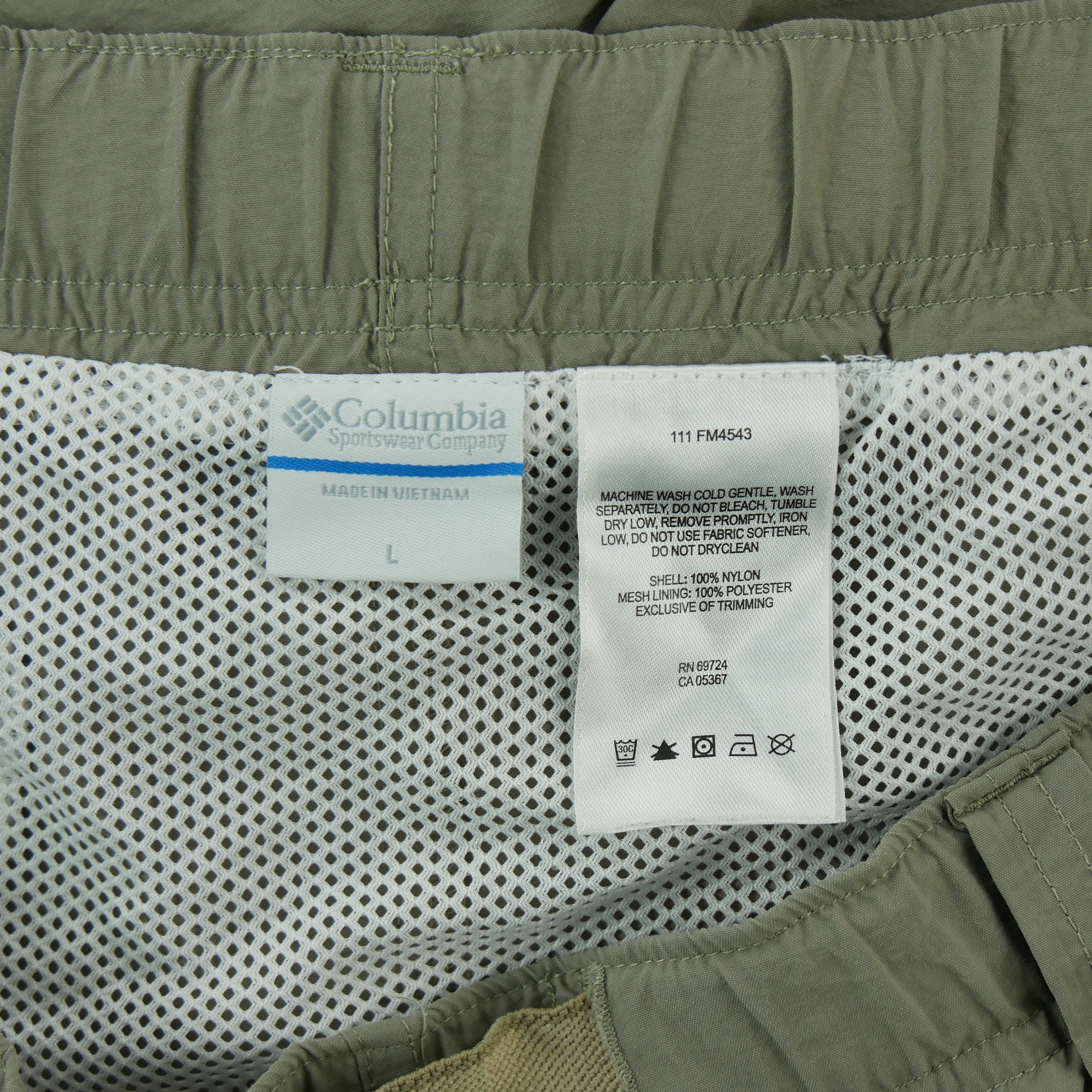Short Homme  PFG Omni-Shade Kaki 6