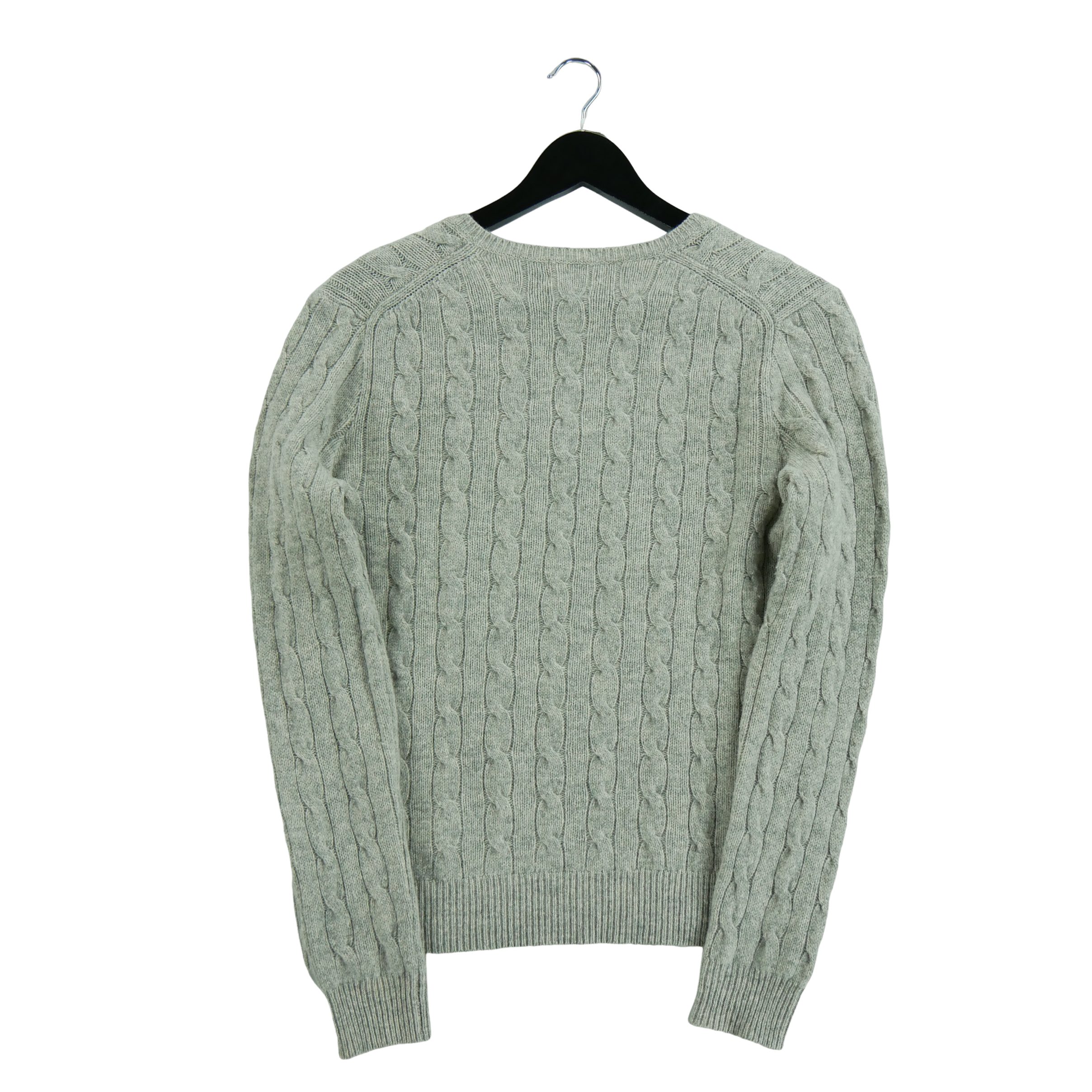 Pull Femme  en maille torsadée Beige 2
