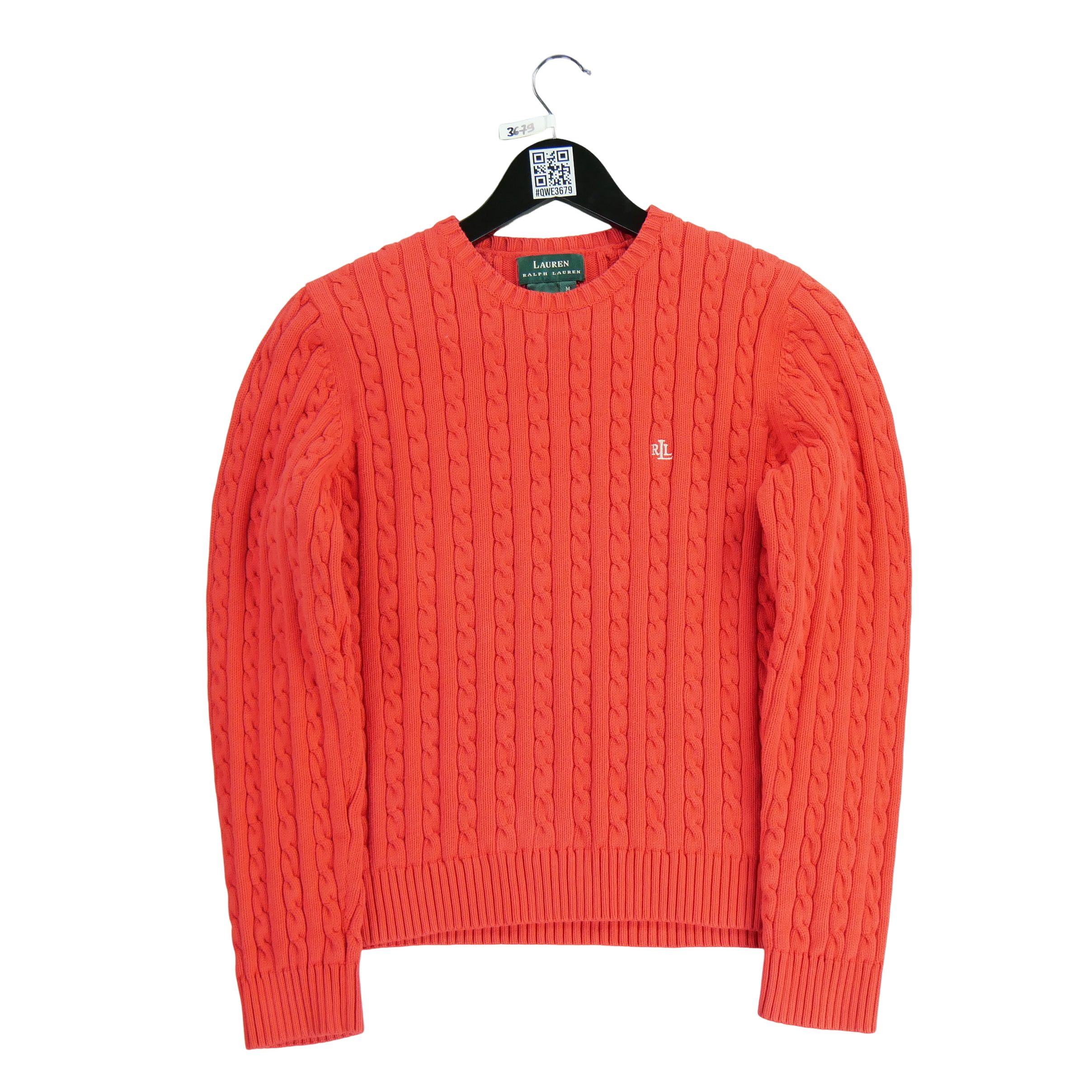 Pull Femme torsadé  Rouge 1