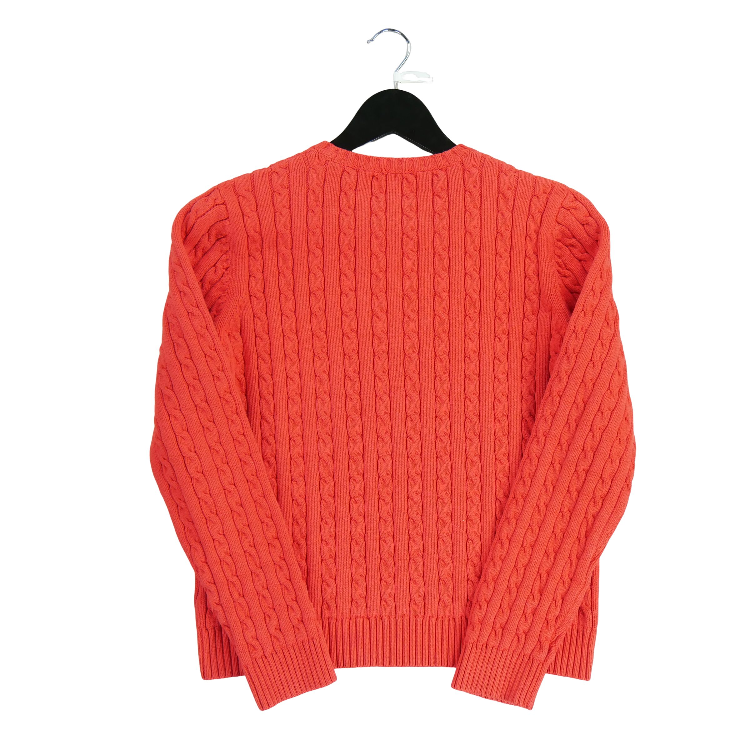 Pull Femme torsadé  Rouge 2