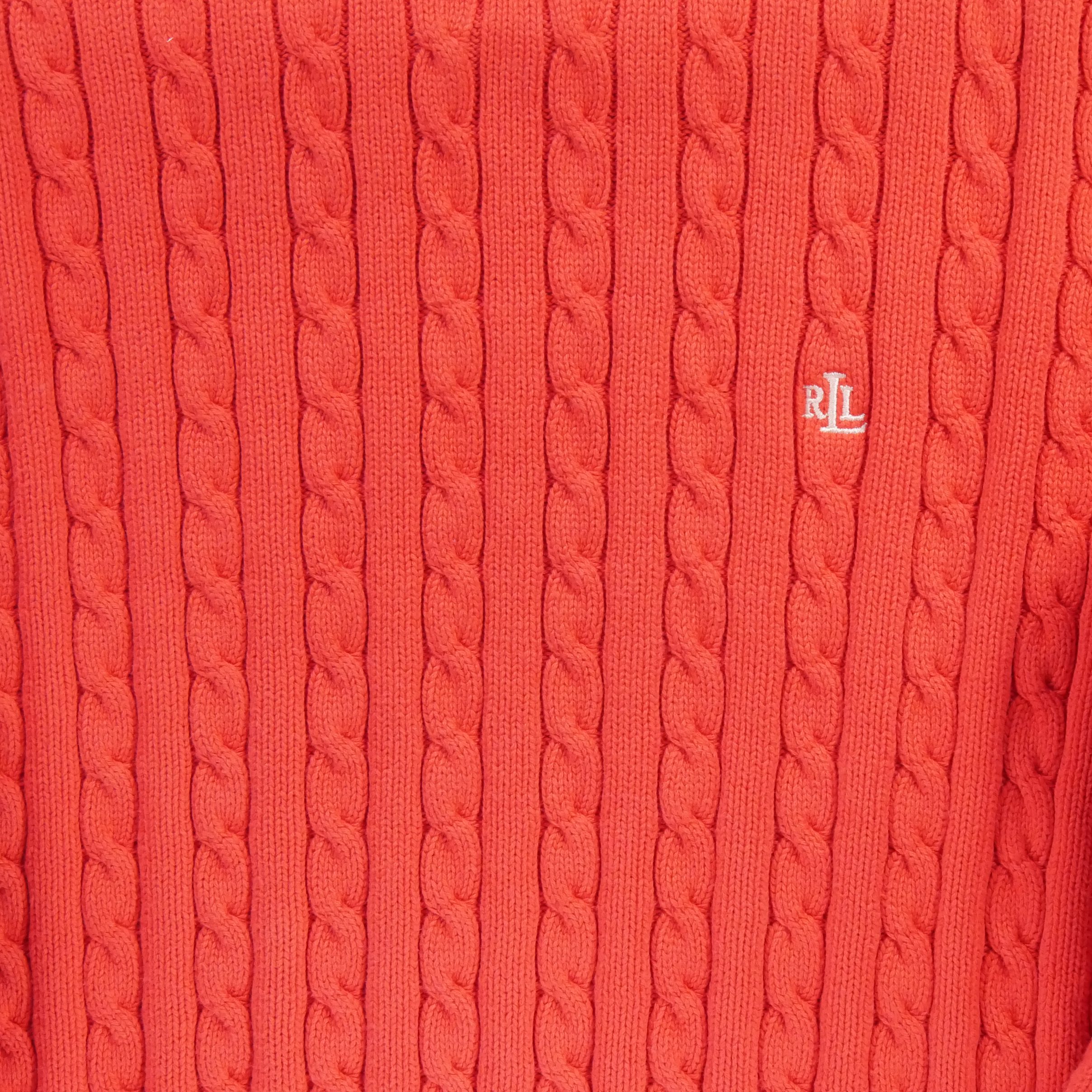 Pull Femme torsadé  Rouge 3