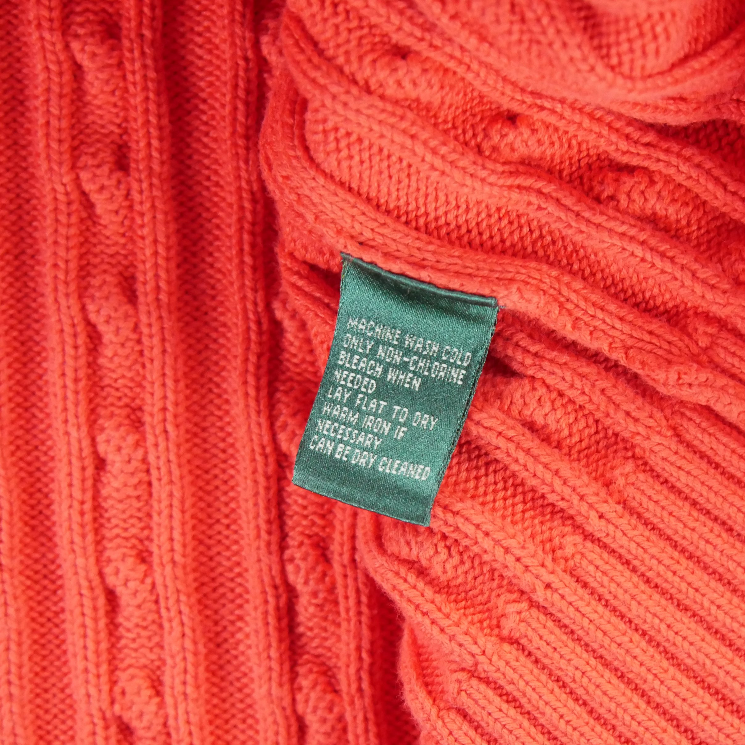 Pull Femme torsadé  Rouge 6