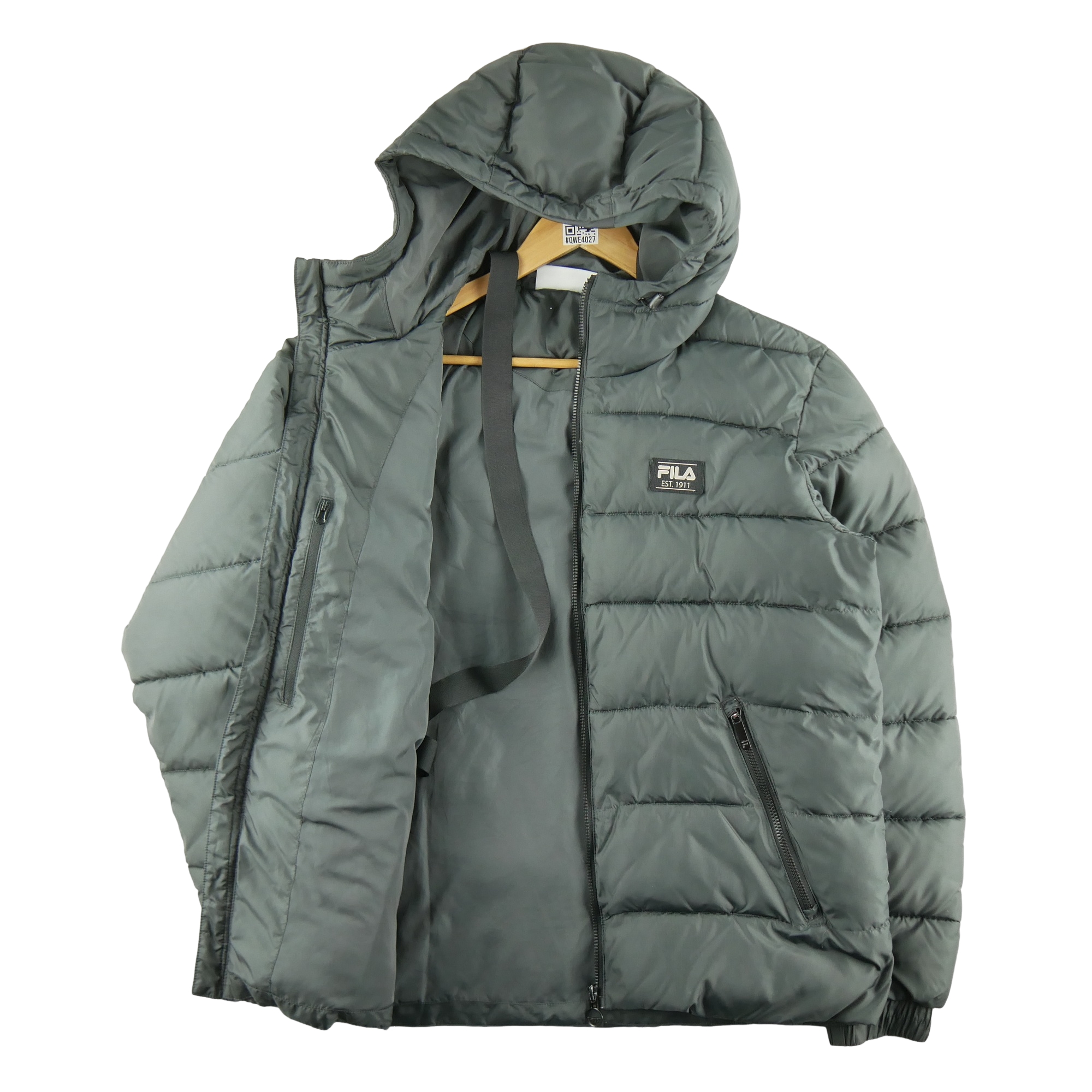 Doudoune Homme  Vintage Y2K Gris 3