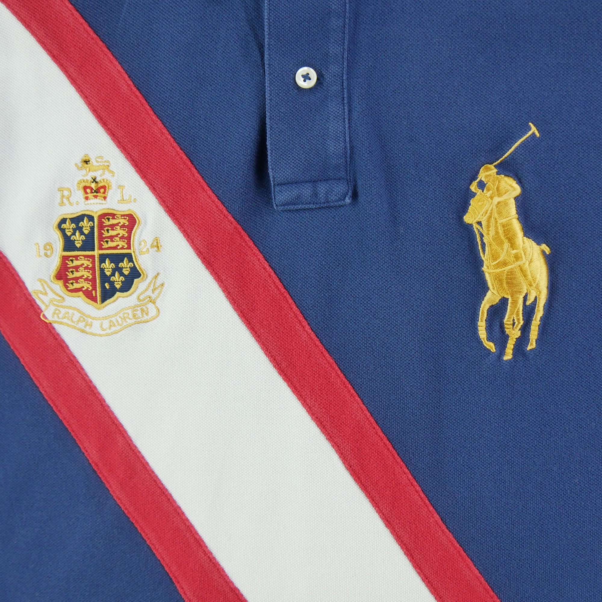 Polo manches courtes Homme  Marine 4