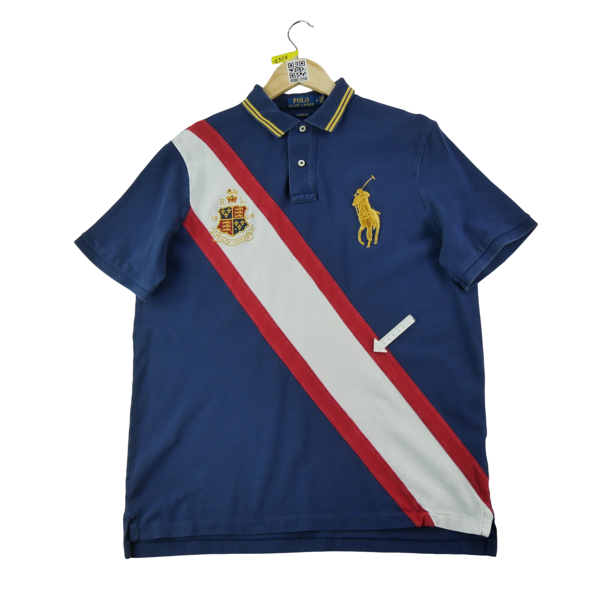 Polo manches courtes Homme  Marine 5