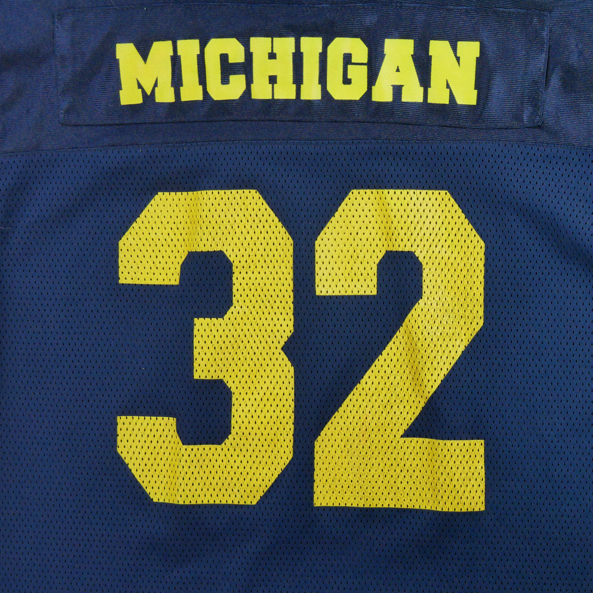 Maillot Homme NCAA Michigan Marine 4