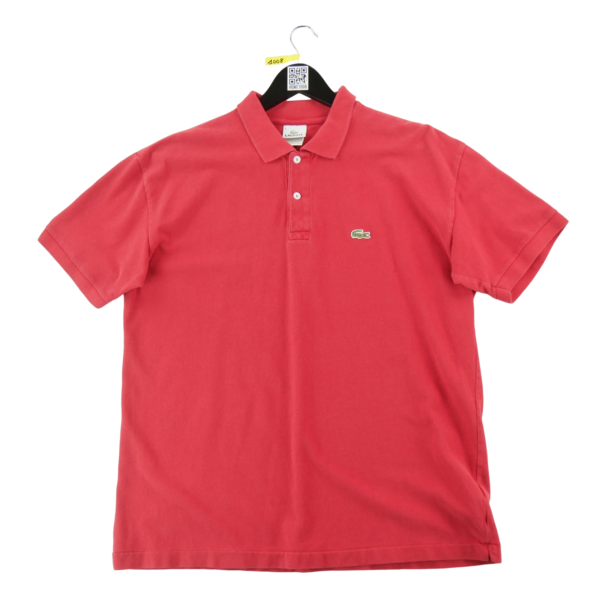 Polo manches courtes Homme  Rouge 2