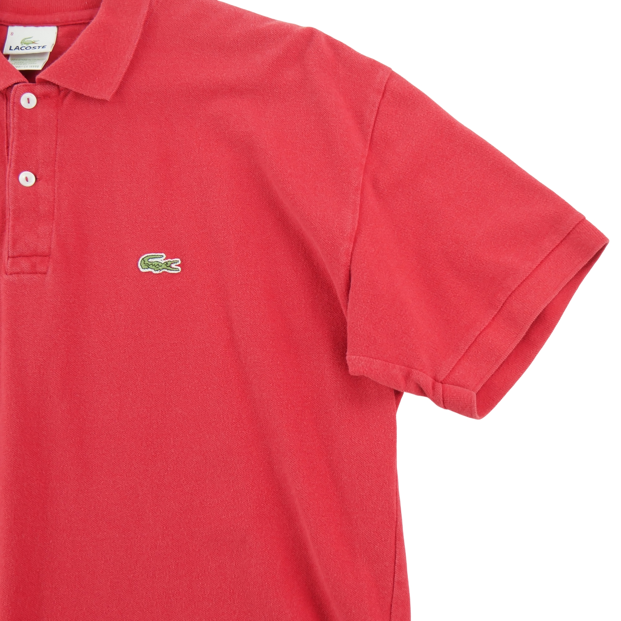 Polo manches courtes Homme  Rouge 4