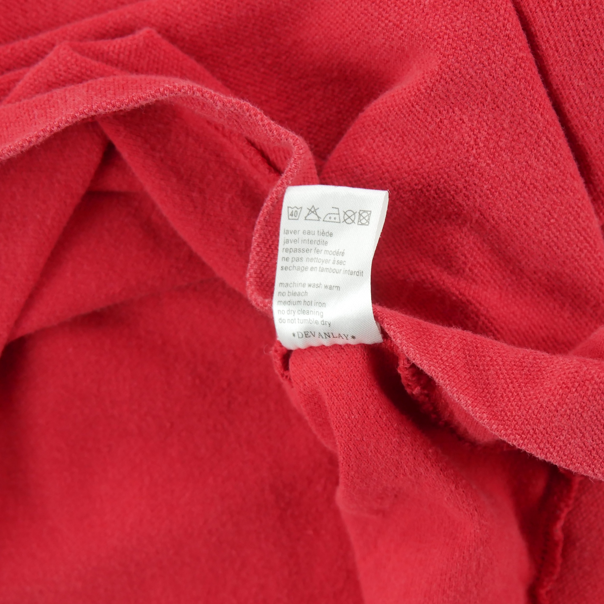 Polo manches courtes Homme  Rouge 9