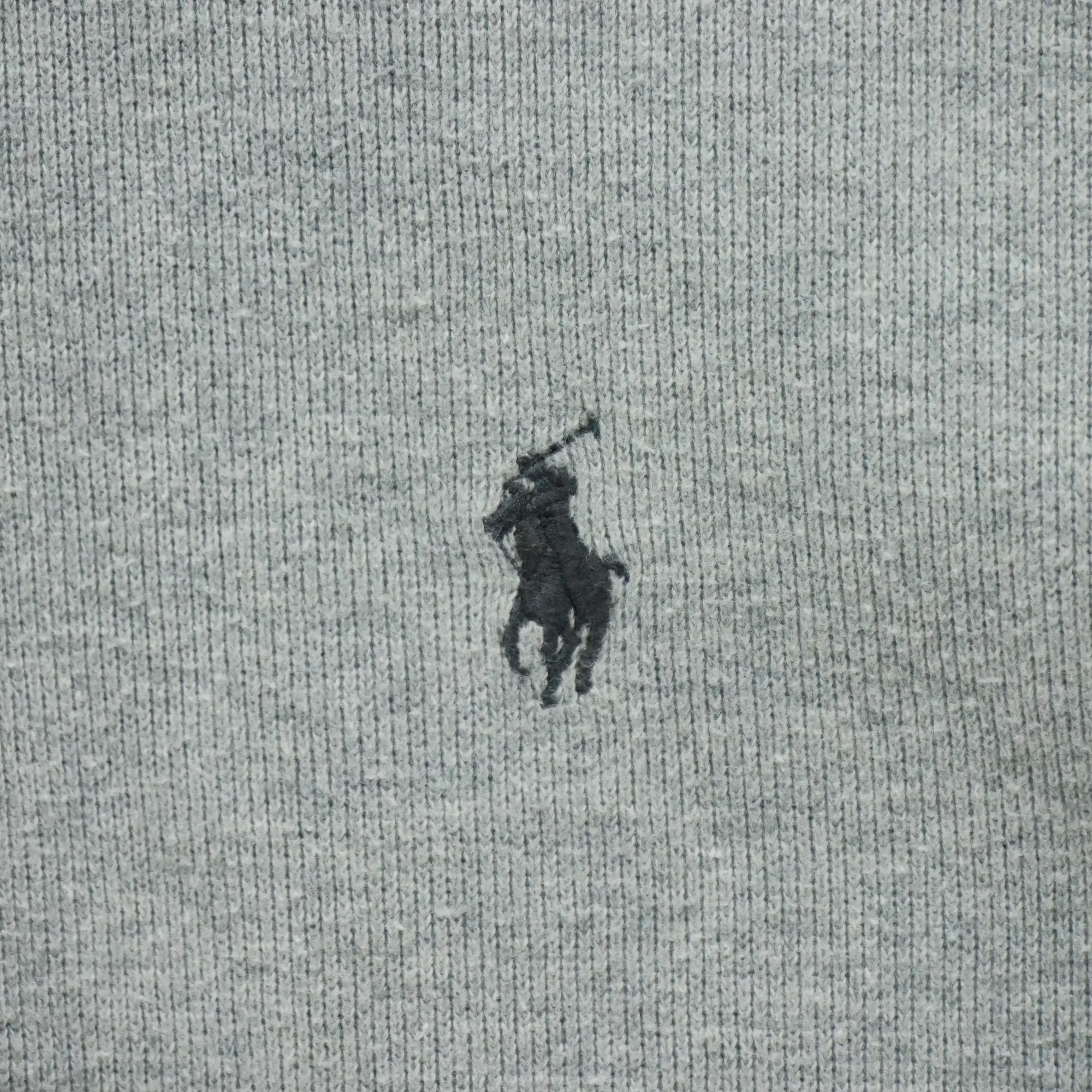 Pull Homme  demi-zippé Gris 5