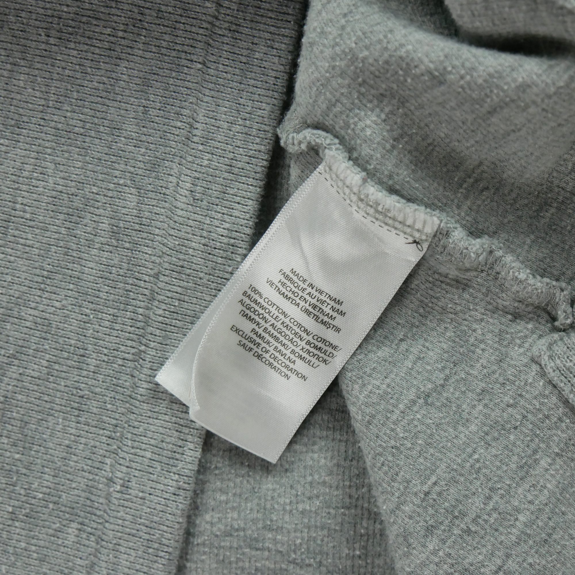 Pull Homme  demi-zippé Gris 8