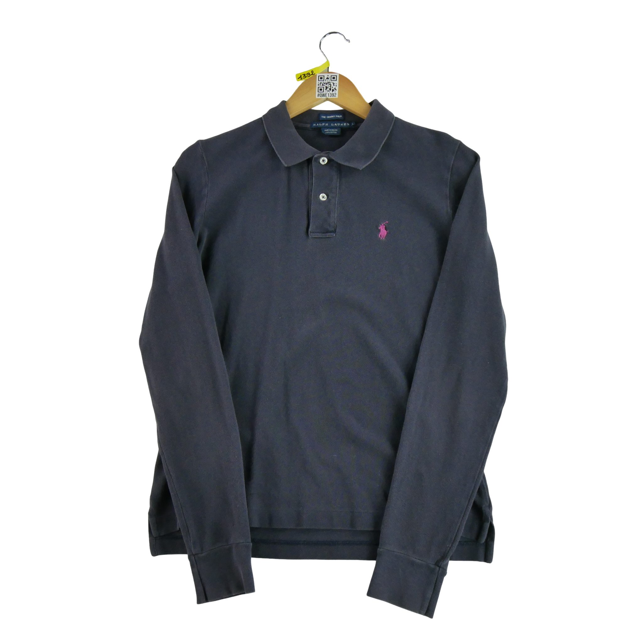 Polo manches longues Femme  Noir 1