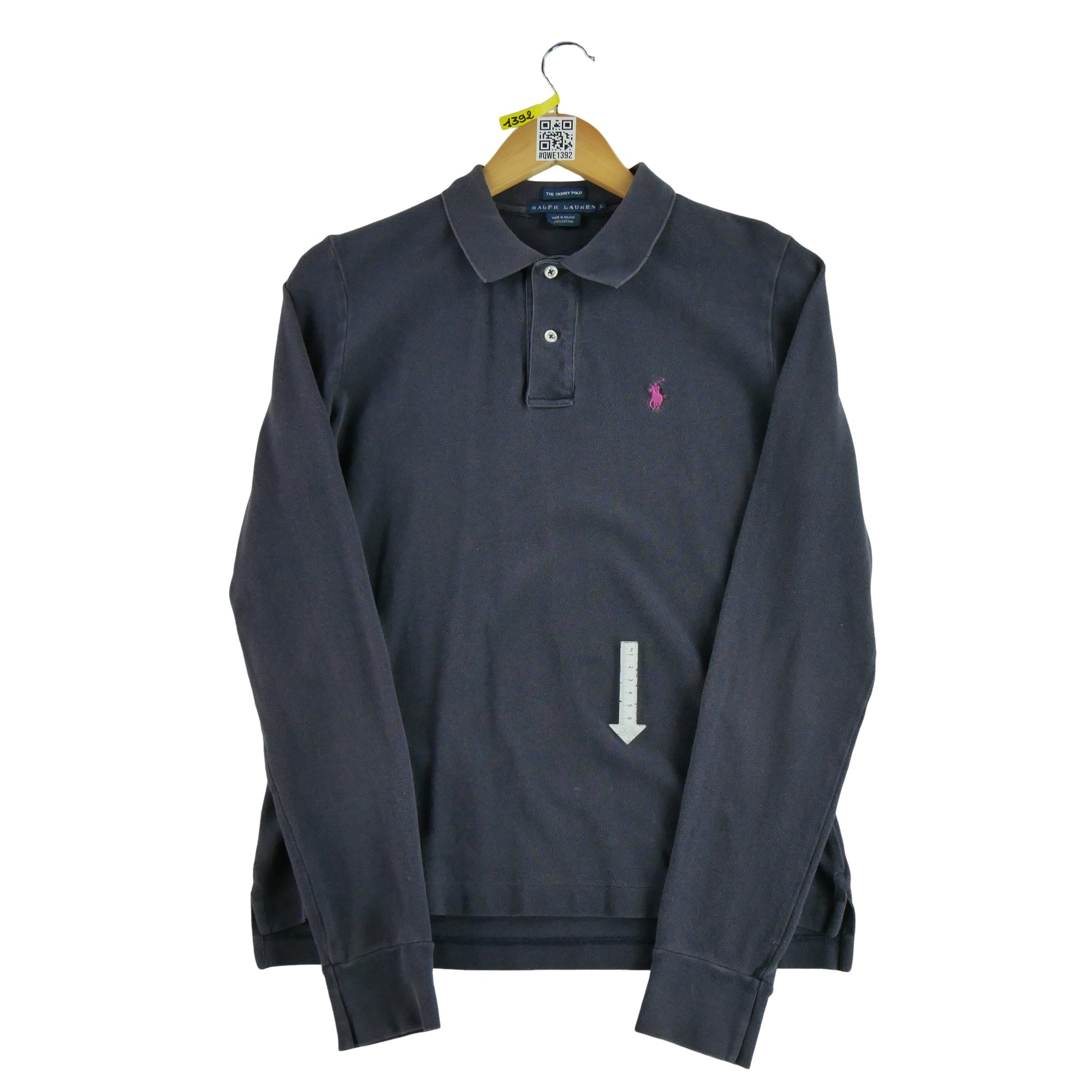 Polo manches longues Femme  Noir 4