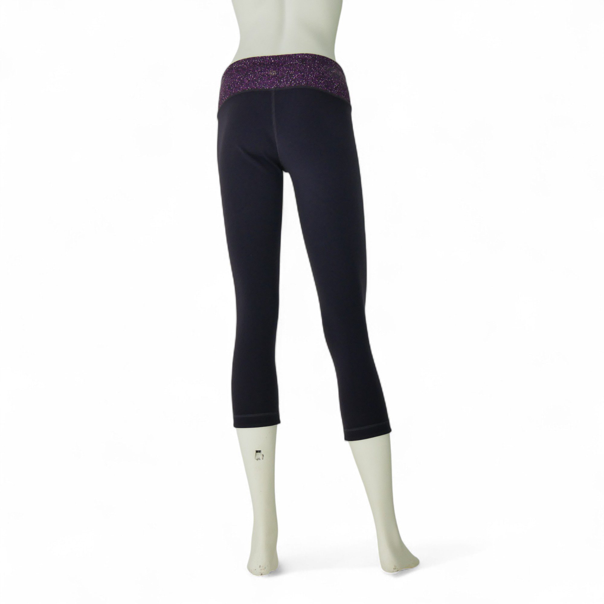 Leggings Femme  Yoga Course Violet 2