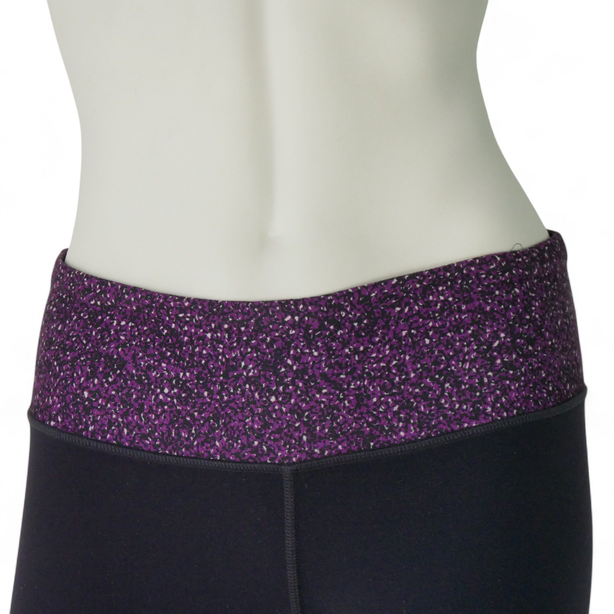 Leggings Femme  Yoga Course Violet 4